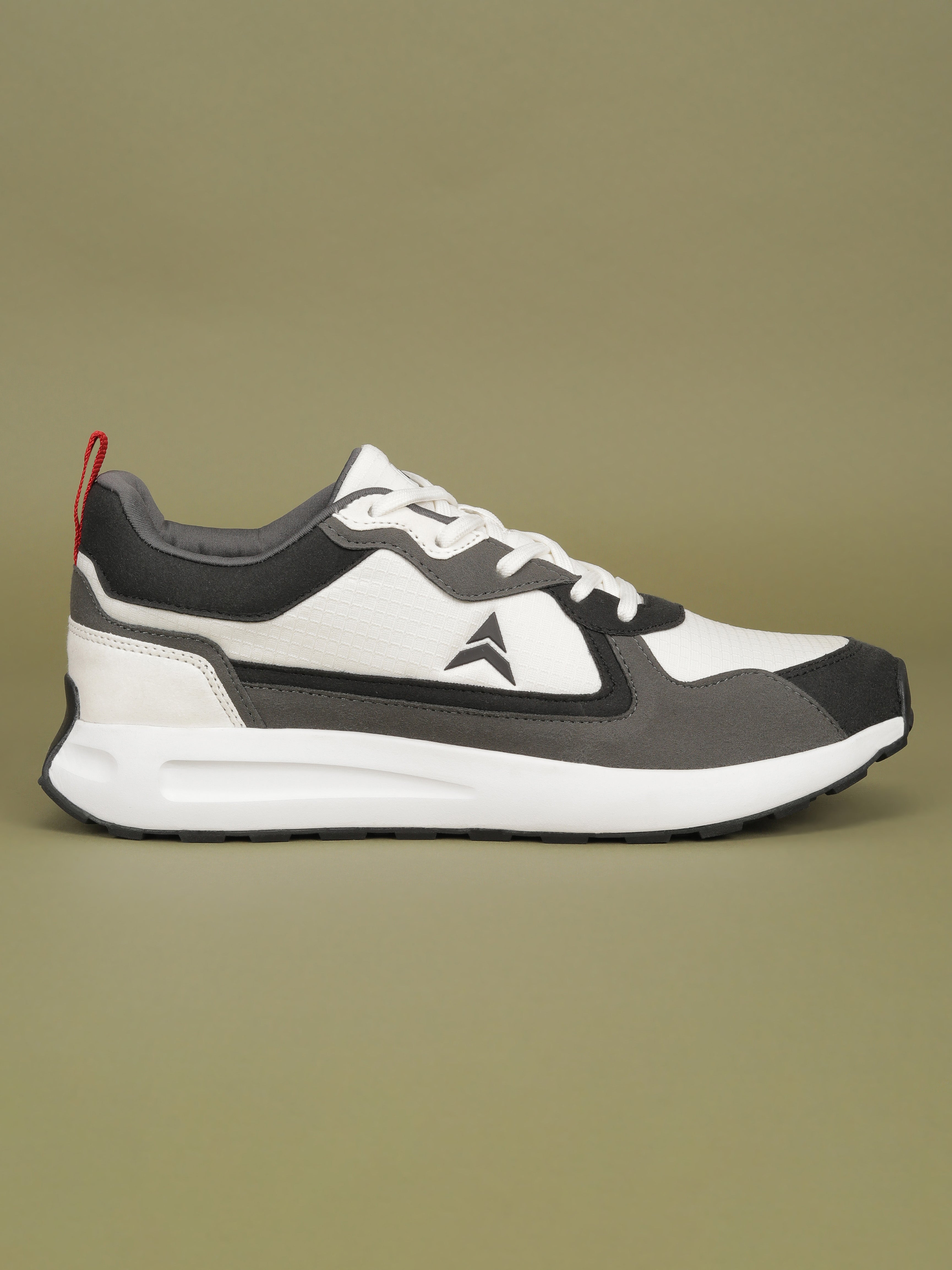 Avant Men's Waffle Max Sneakers Shoes - Grey/White