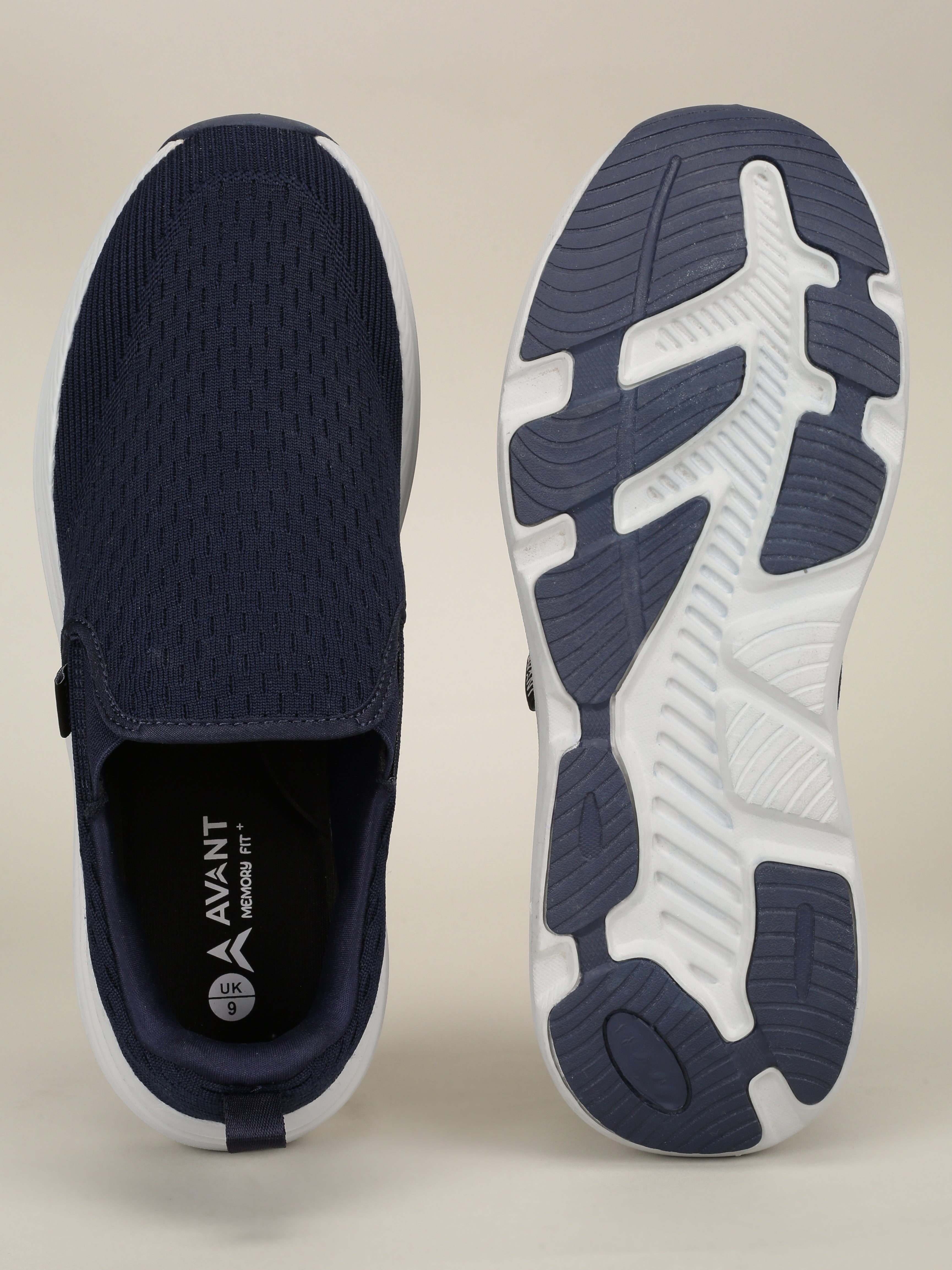 Avant Men's CityStride Walking Shoes - Navy Blue