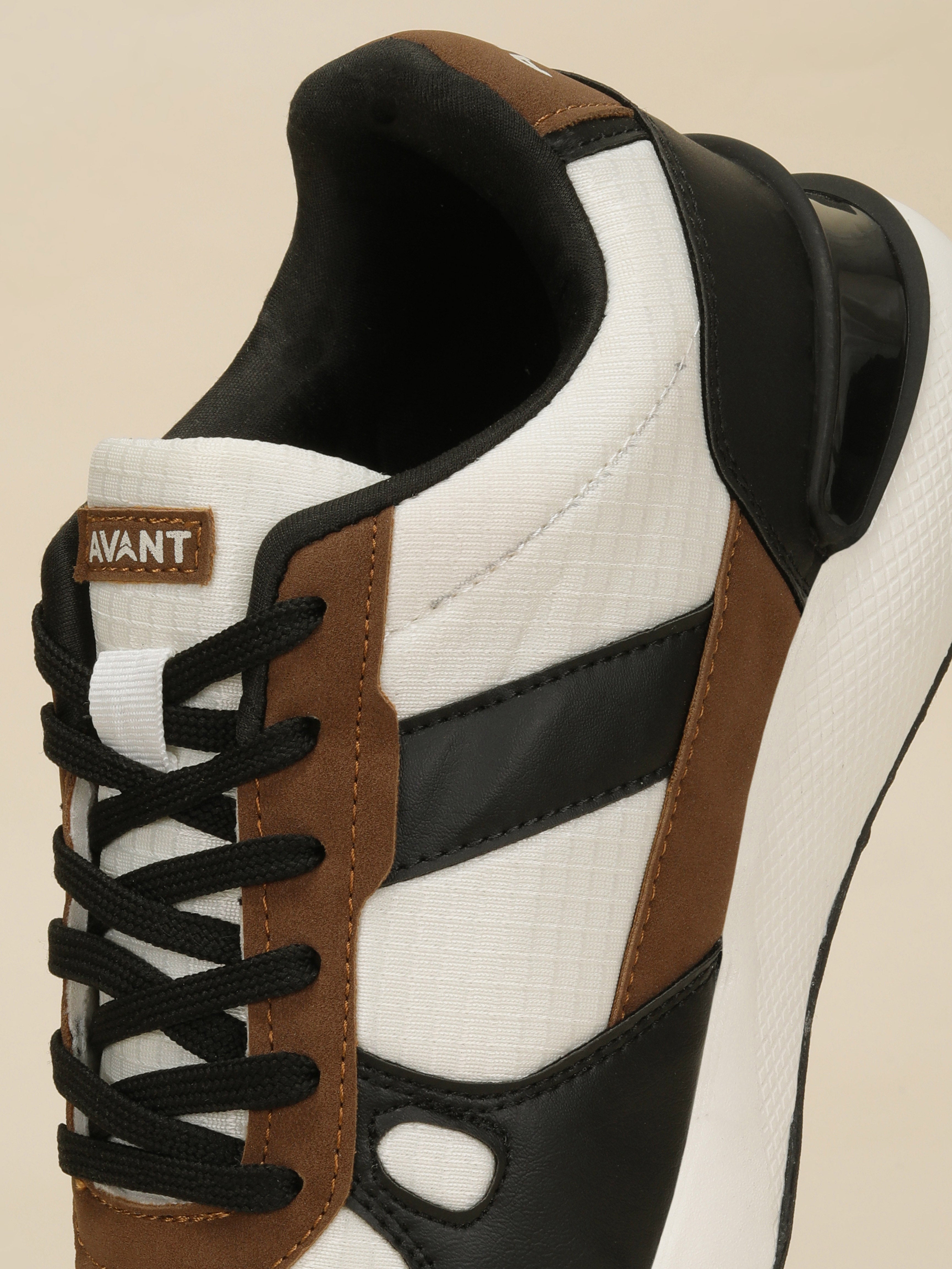 Avant Men's StepWise Sneakers - Beige/Black