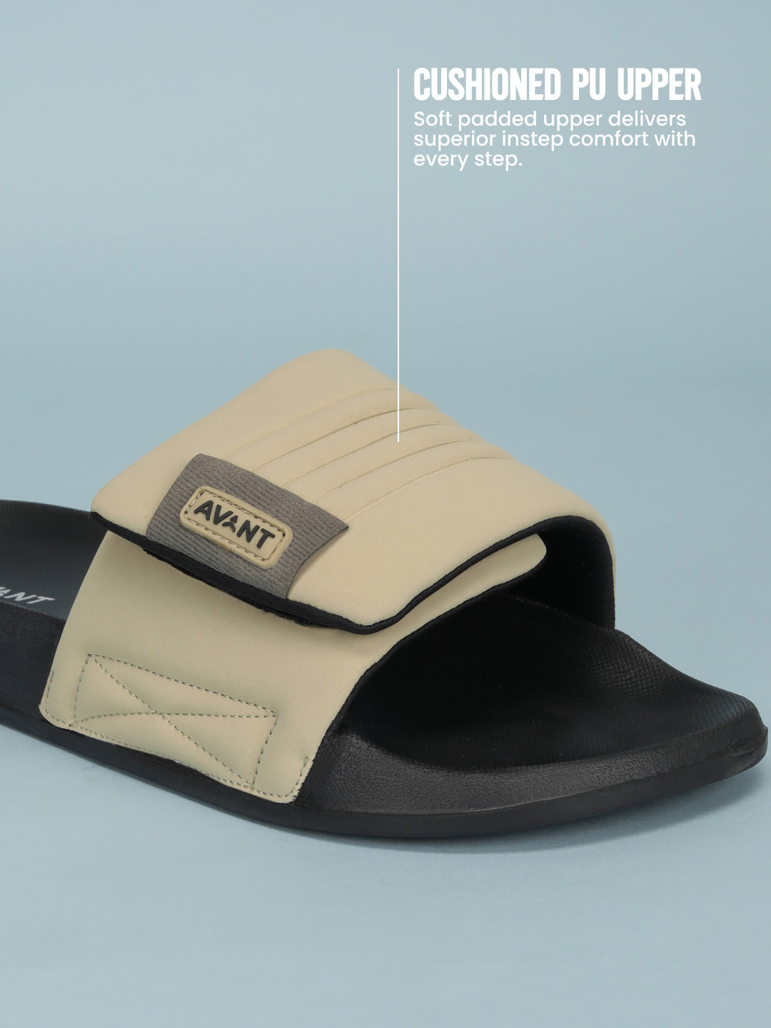 Avant Men's SoftLine Sliders - Beige