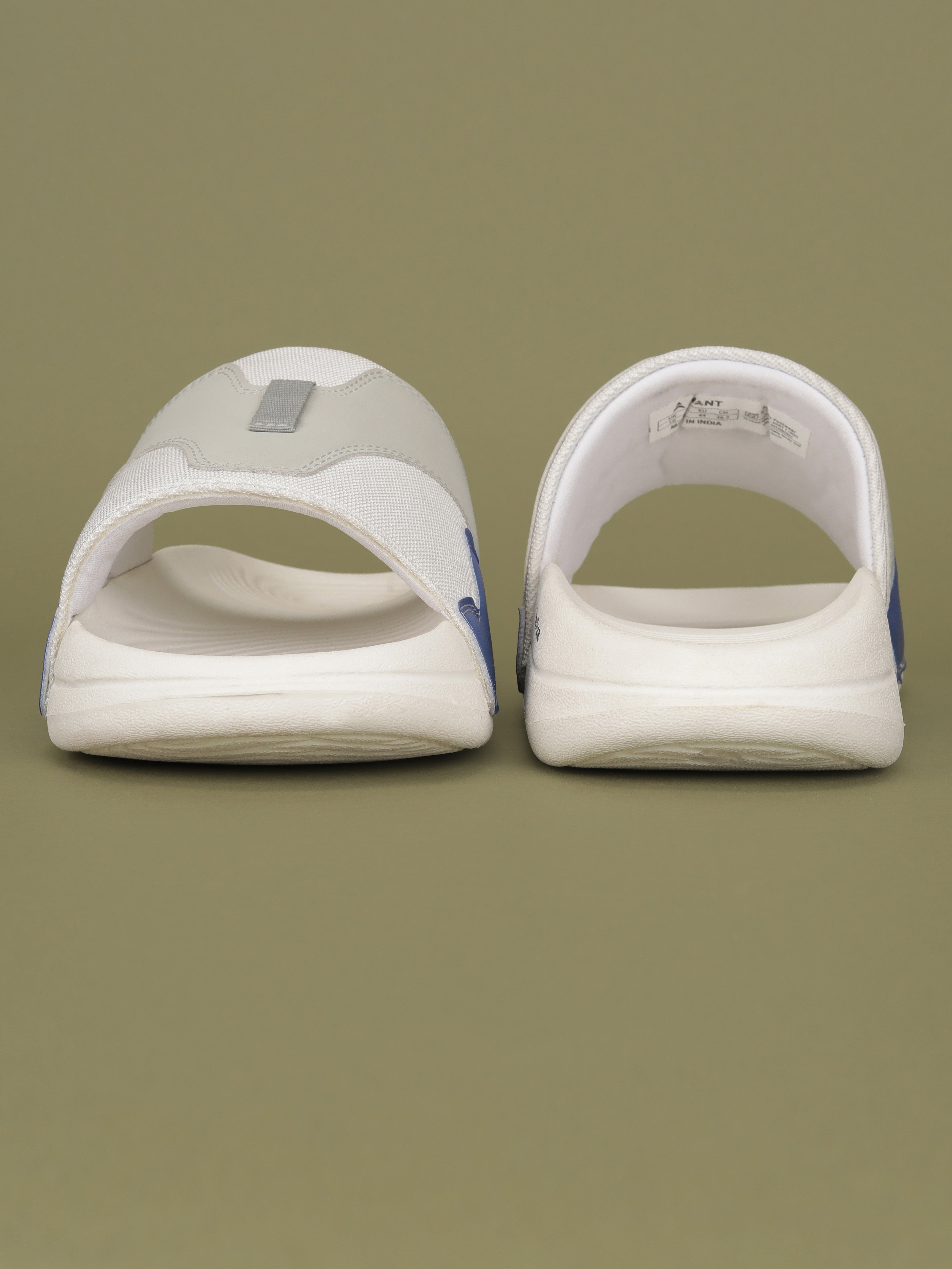 Avant Men's SoftStride Sliders - White/Blue