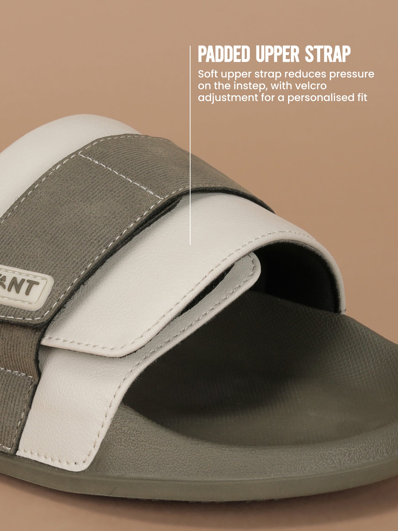 Avant Men's EasyTread Sliders - Beige