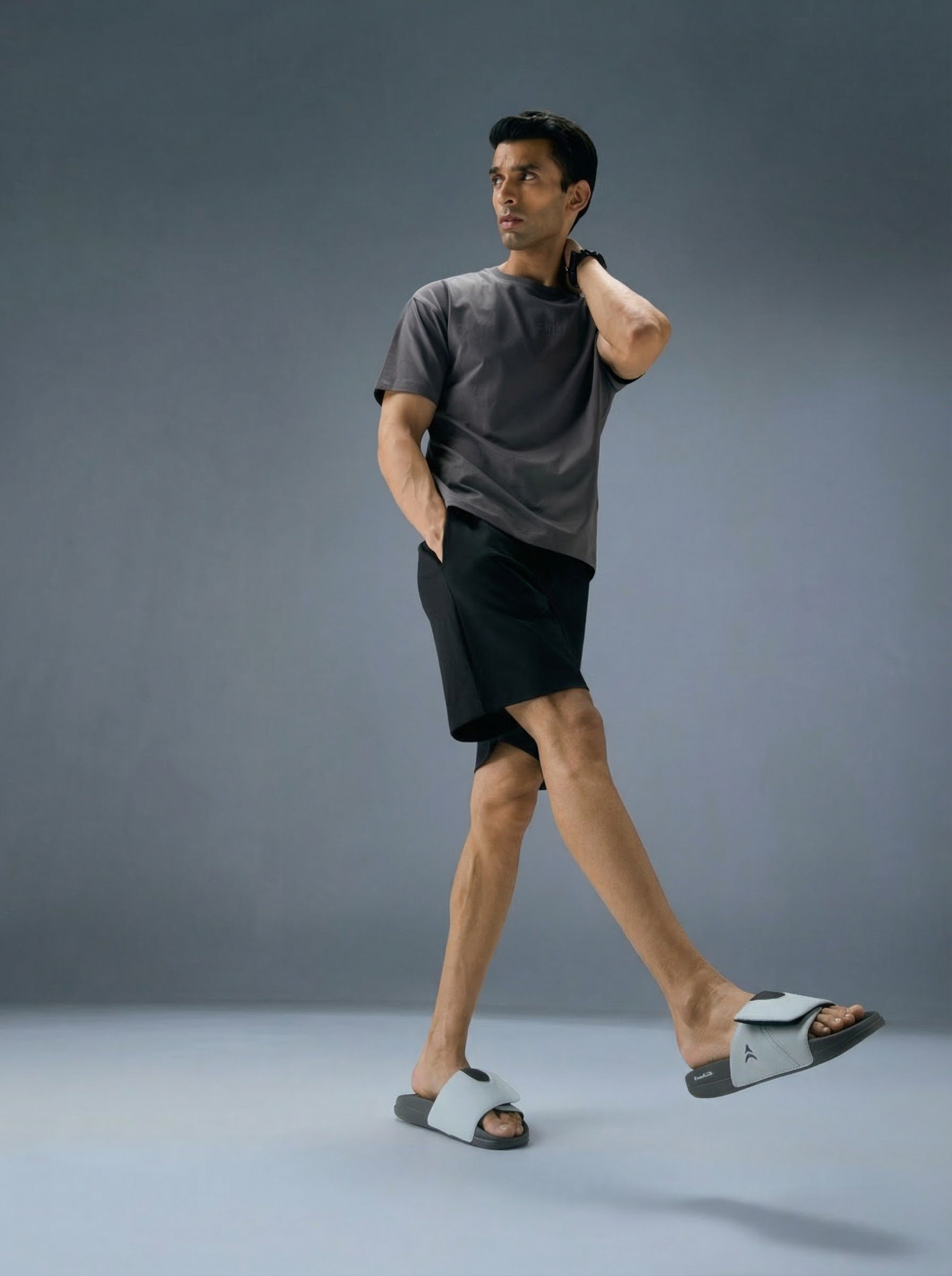 Avant Men's PlushStep Sliders - Glacier Blue