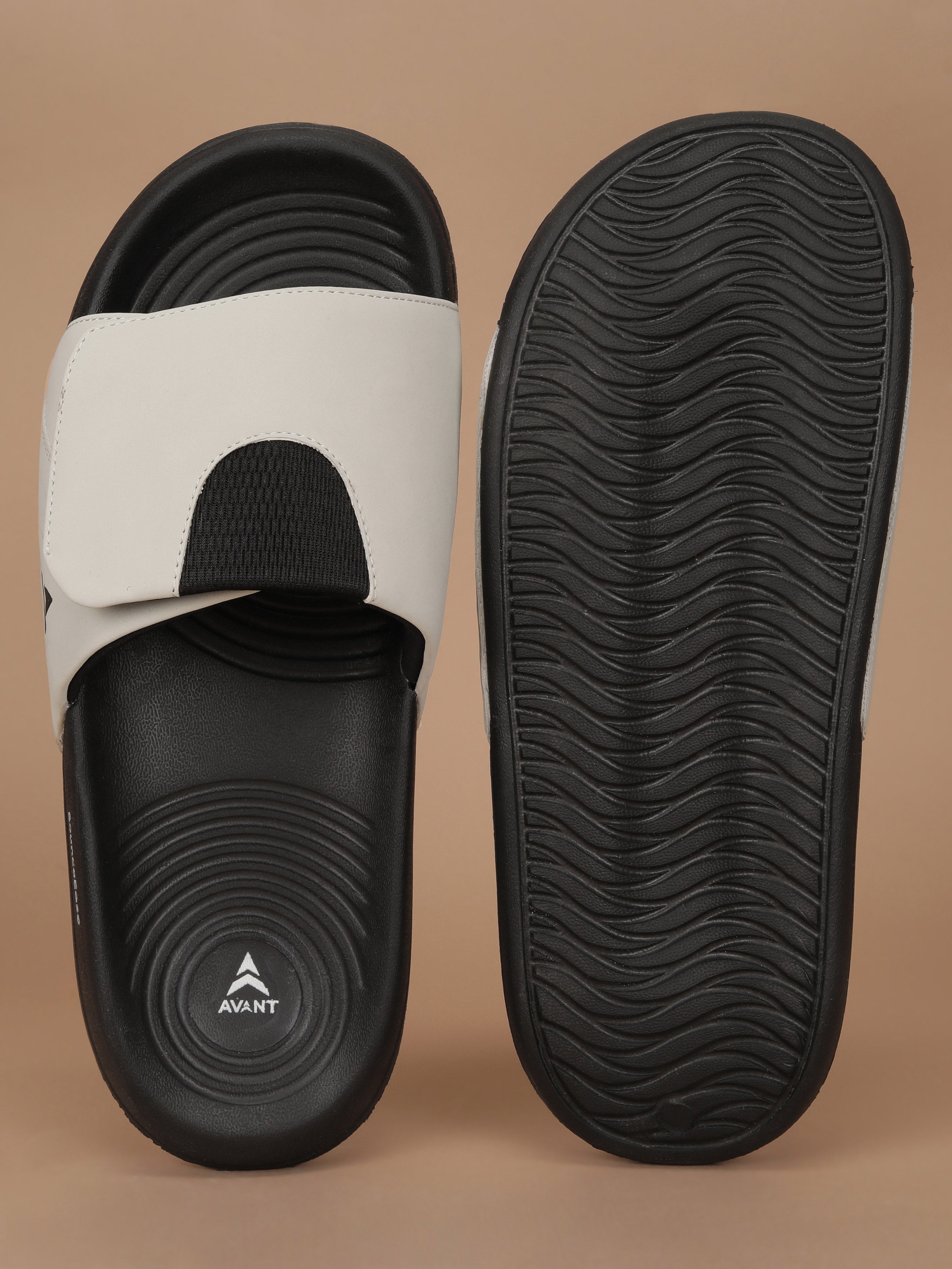 Avant Men's PlushStep Sliders - Grey