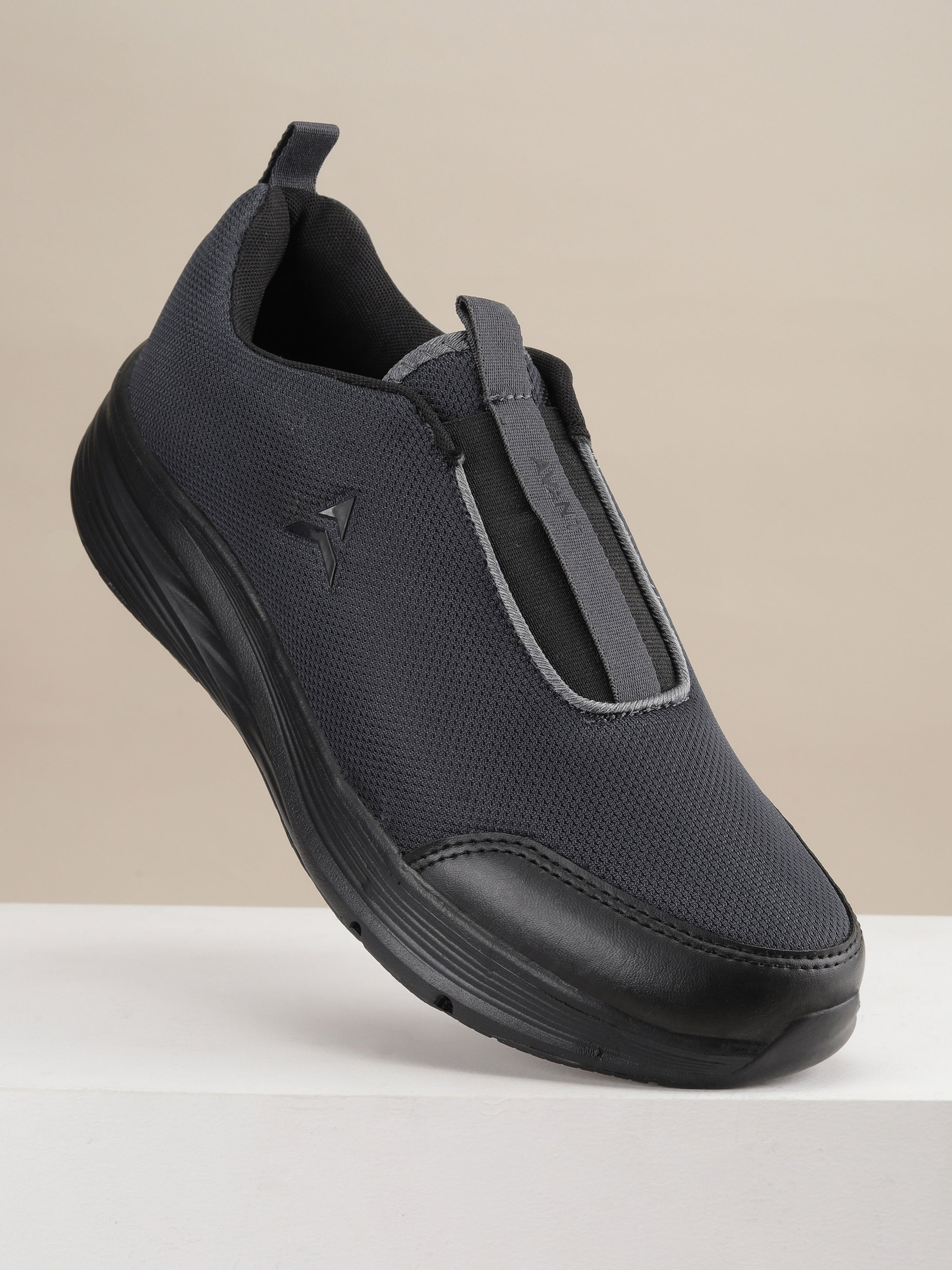 Avant Men's GlideFlex Slip-On Walking Shoes - D.Grey