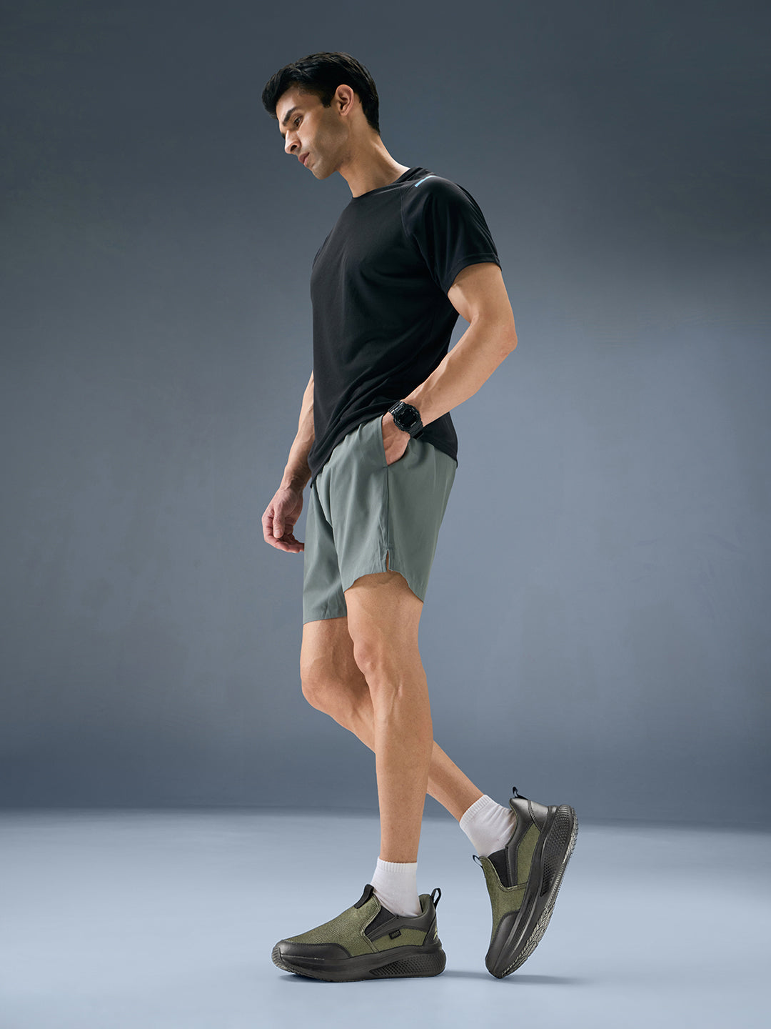 Avant Men's PaceWalk Walking Shoes - Olive