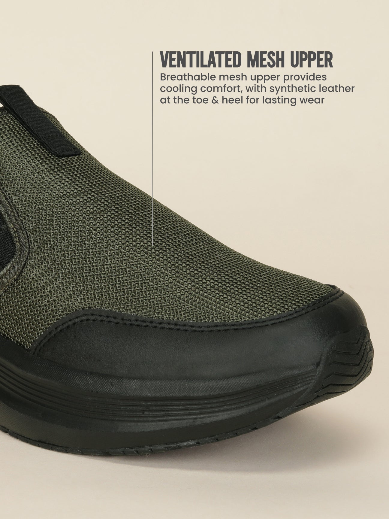 Avant Men's PaceWalk Walking Shoes - Olive