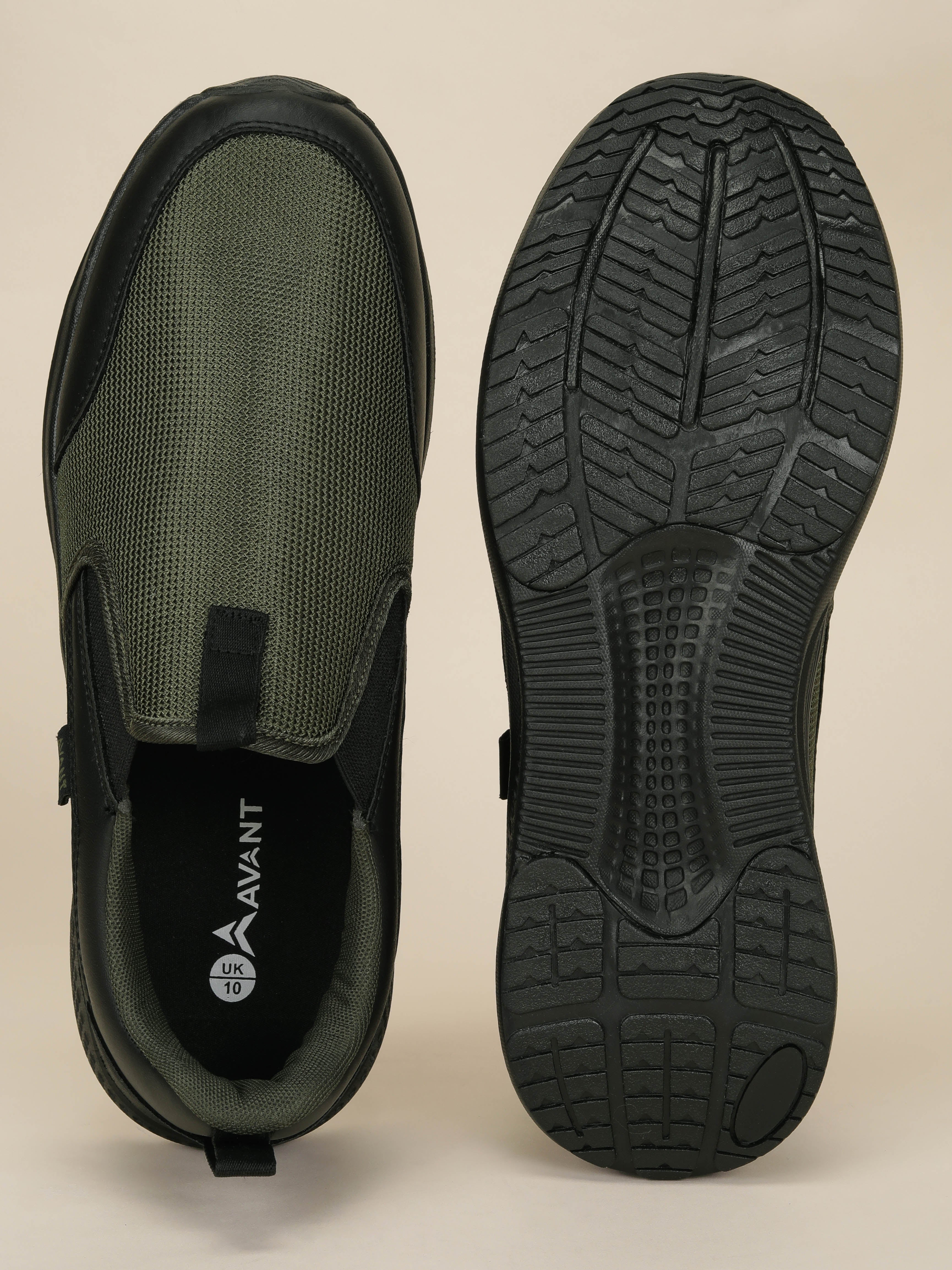 Avant Men's PaceWalk Walking Shoes - Olive