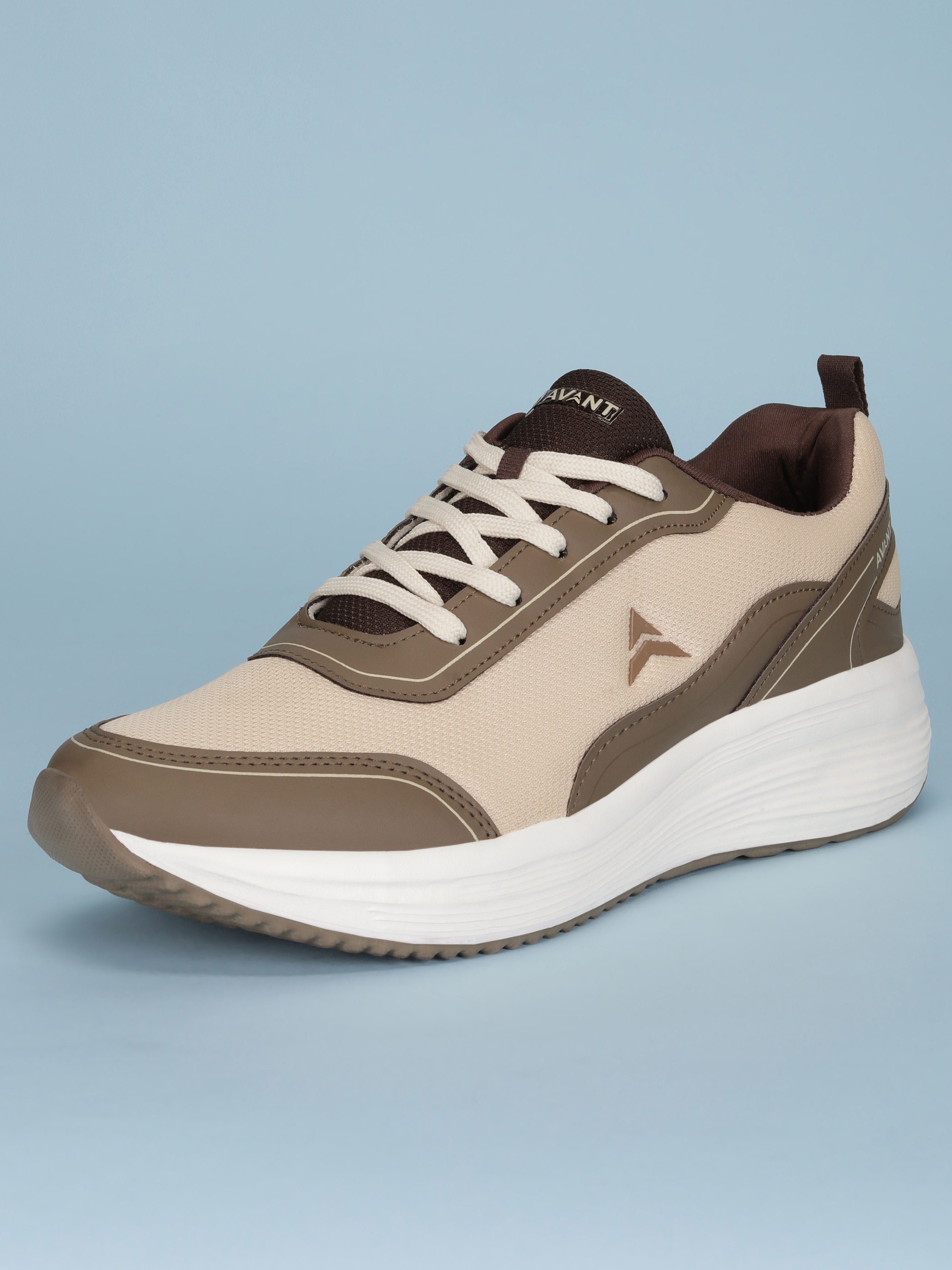 Avant Men's SoleEase Walking Shoes - Brown/Beige