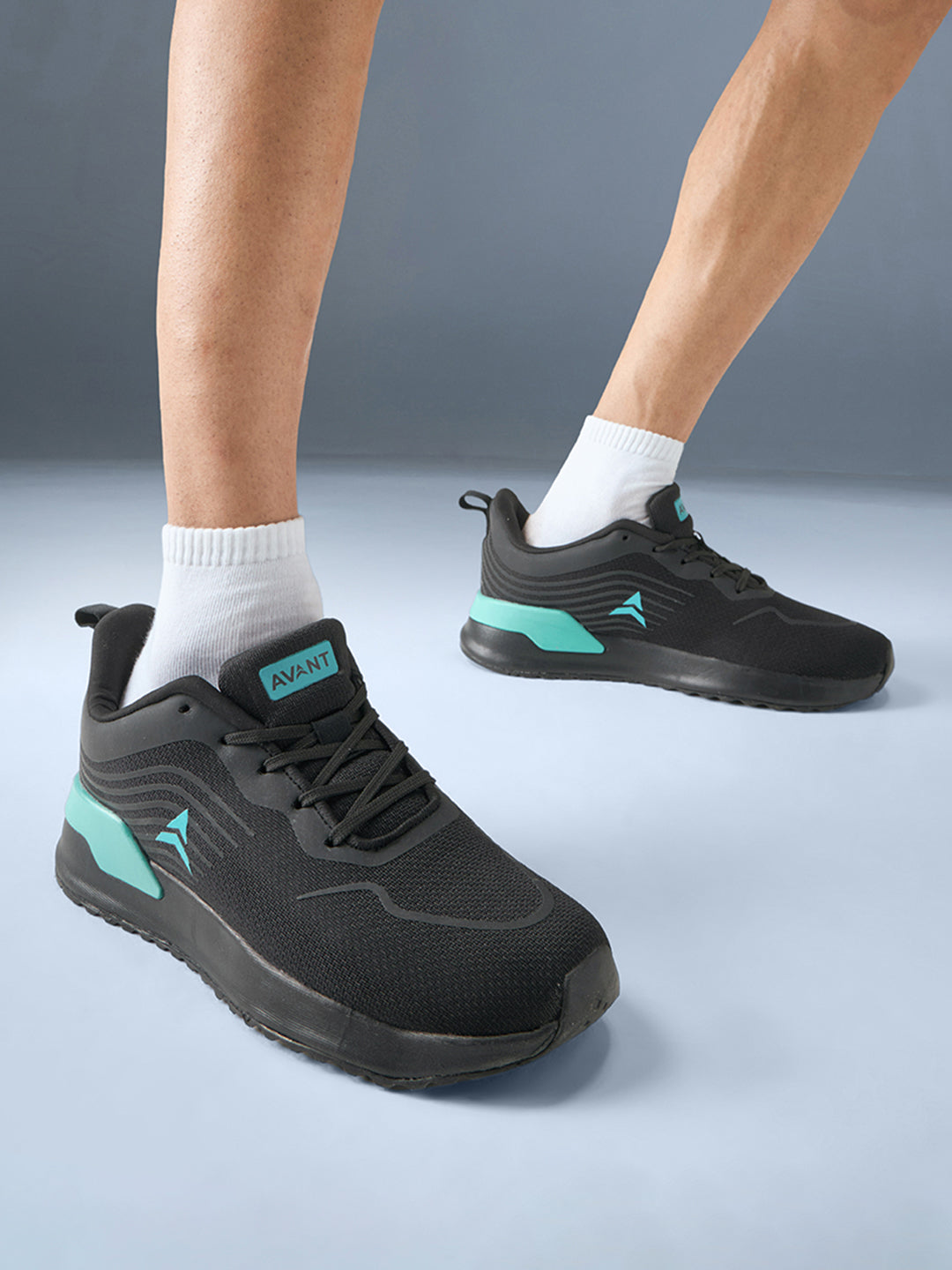 Avant Men's Glanza Running Shoes - Black