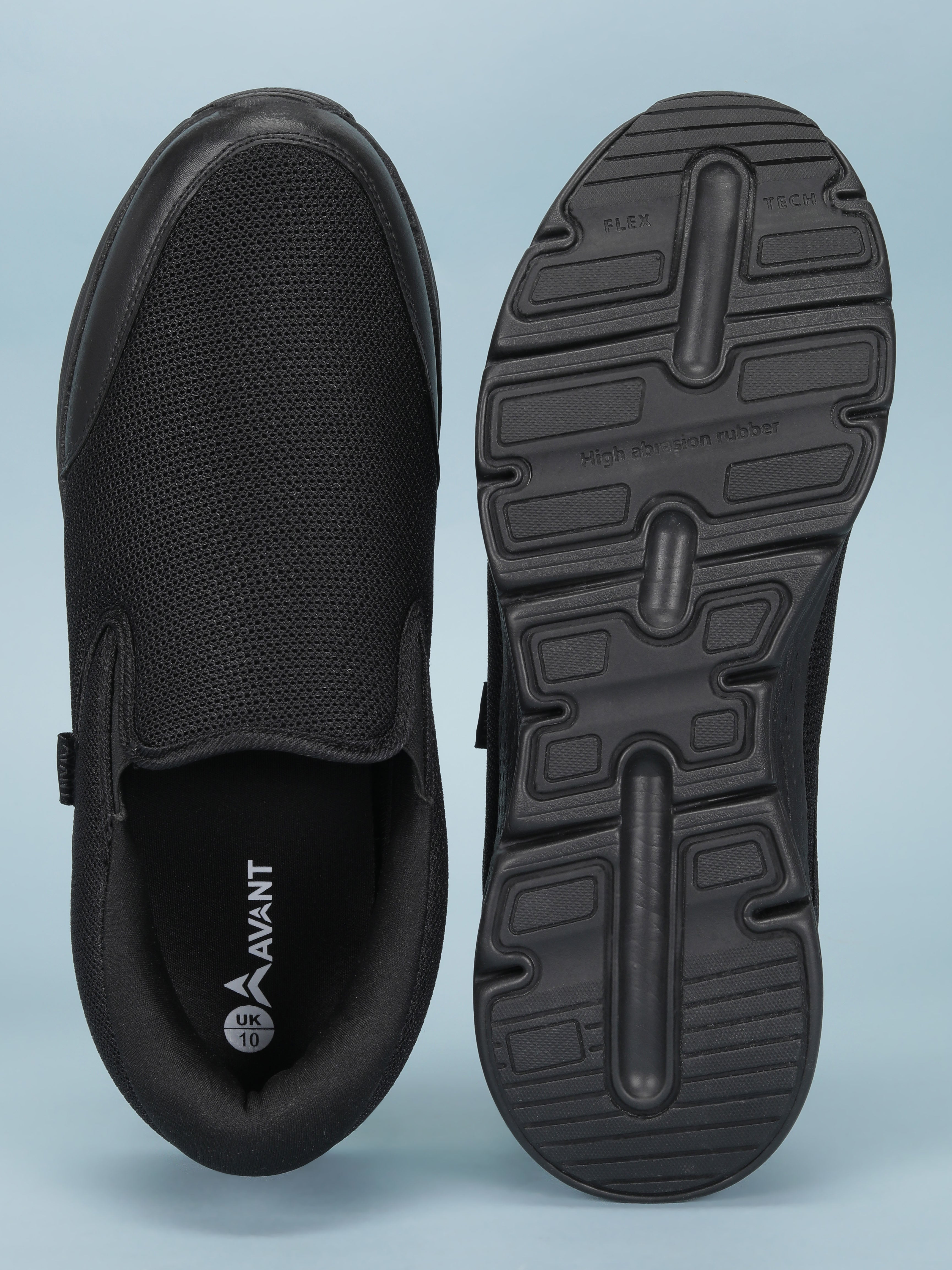 Avant Men's AirCruise Slip-On Walking Shoes - Black