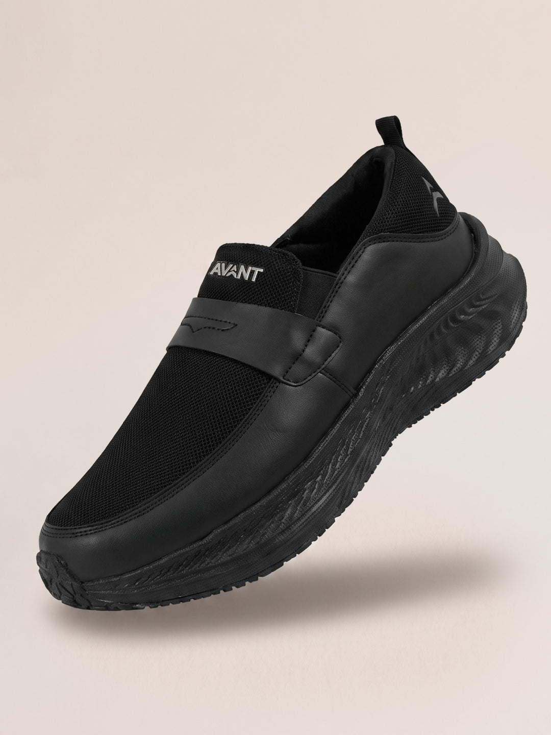 Avant Men's AeroShift Slip-On Walking Shoes - Black