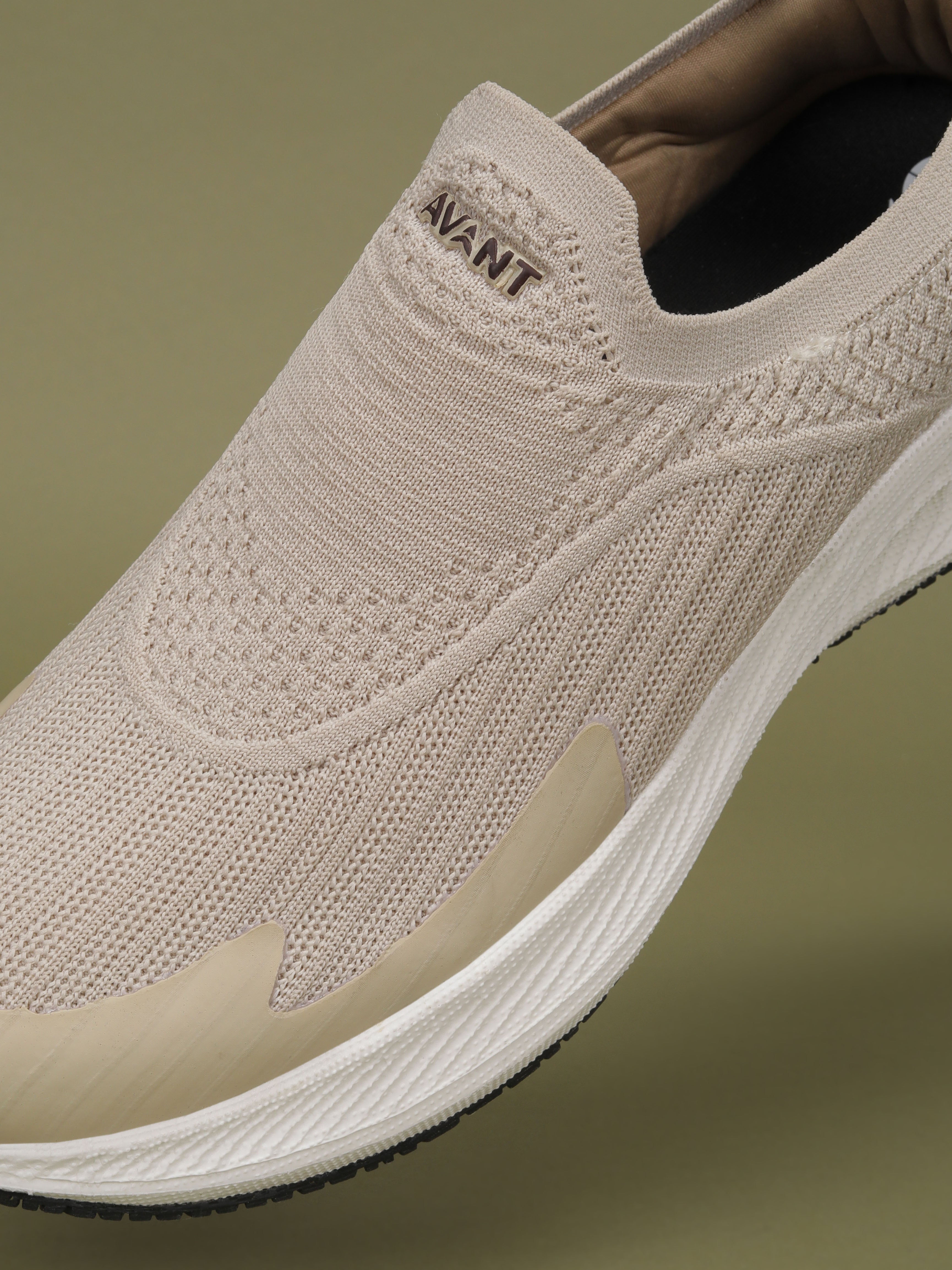 Avant Men's LiteStep Slip-On Walking Shoes - Beige