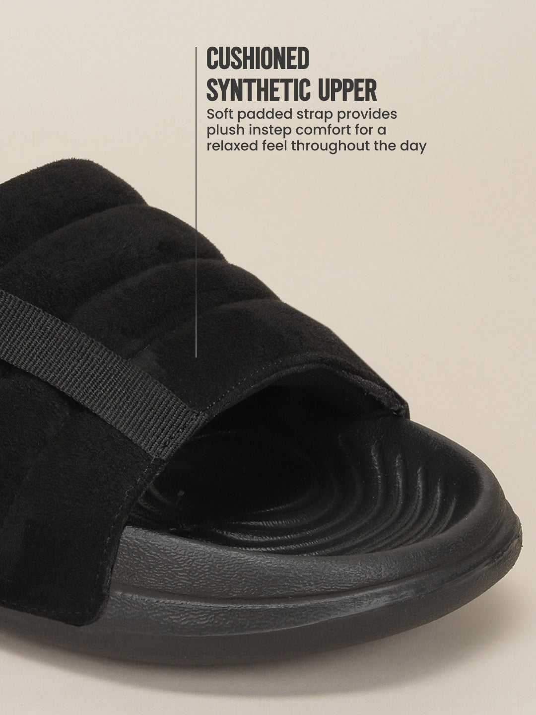 Avant Men's ComfortPlus Sliders - Black