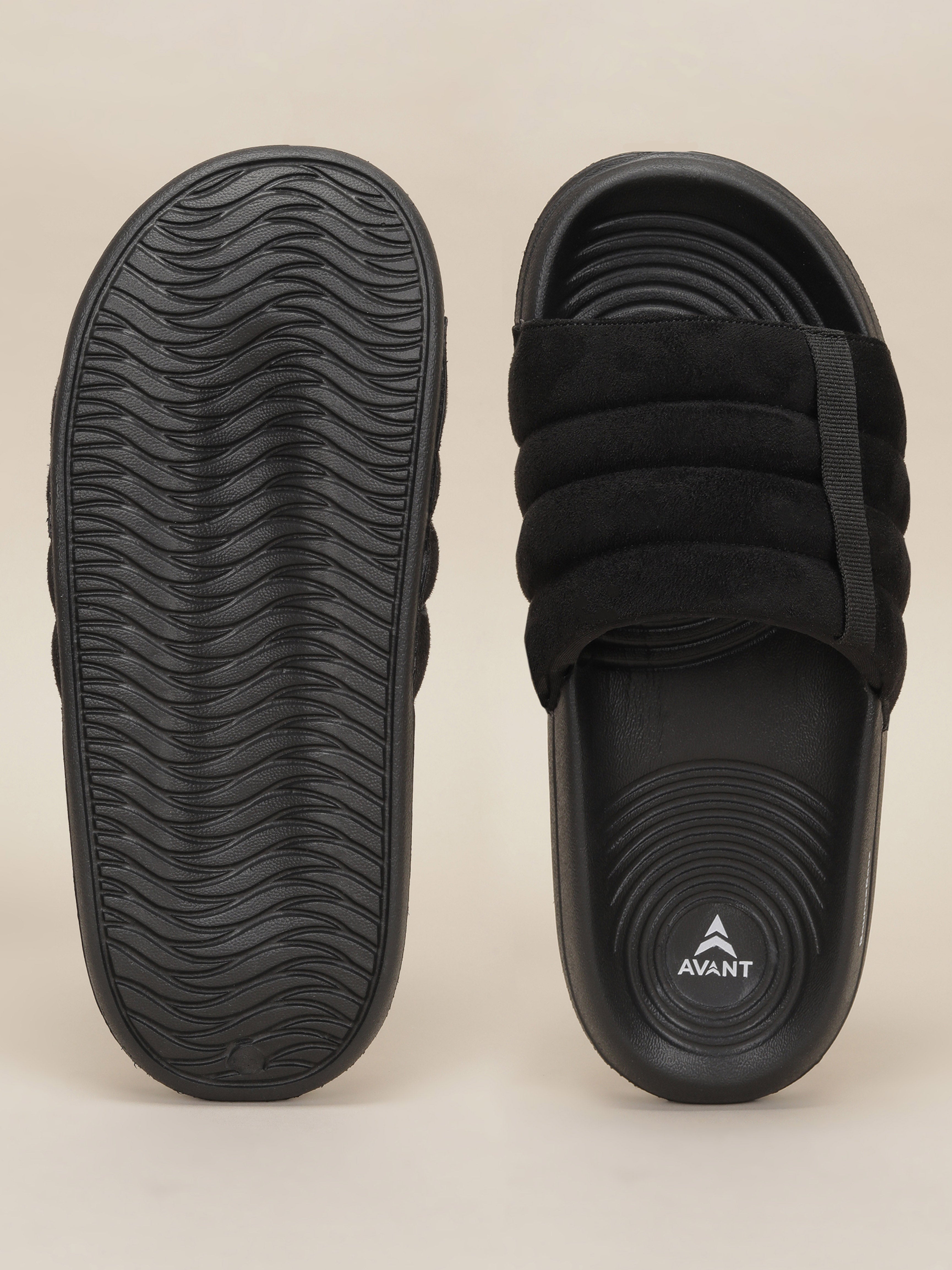 Avant Men's ComfortPlus Sliders - Black