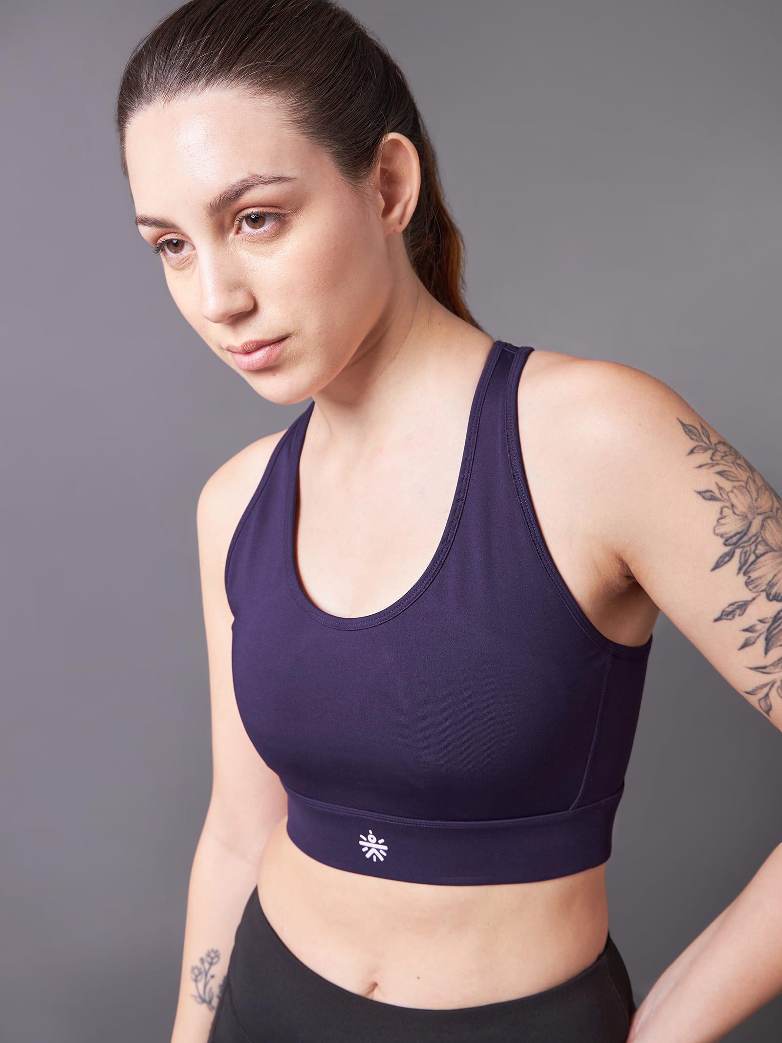 Cross Back Medium Support Bra