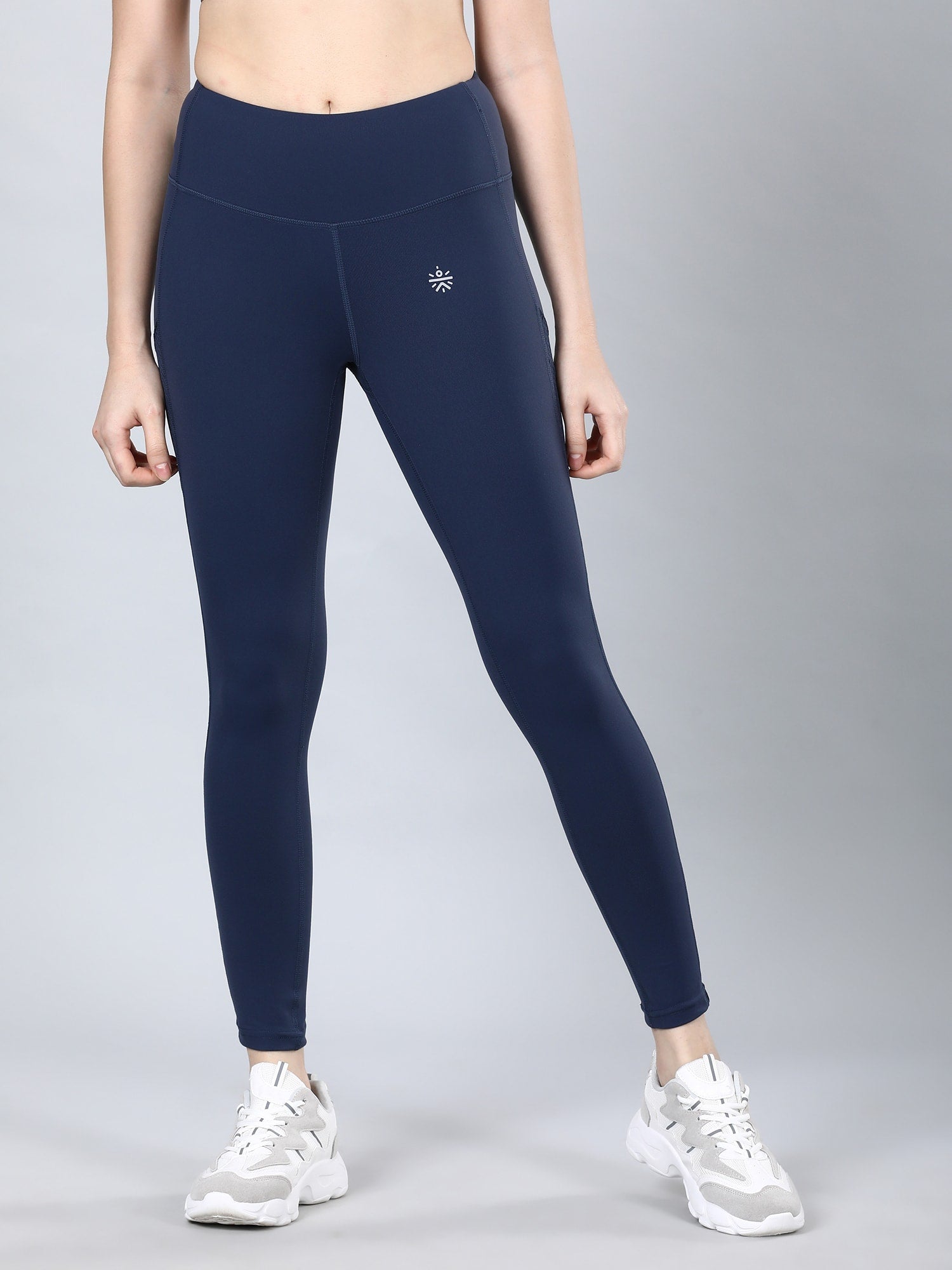 Absolute Fit High Spirit Navy Mesh Leggings