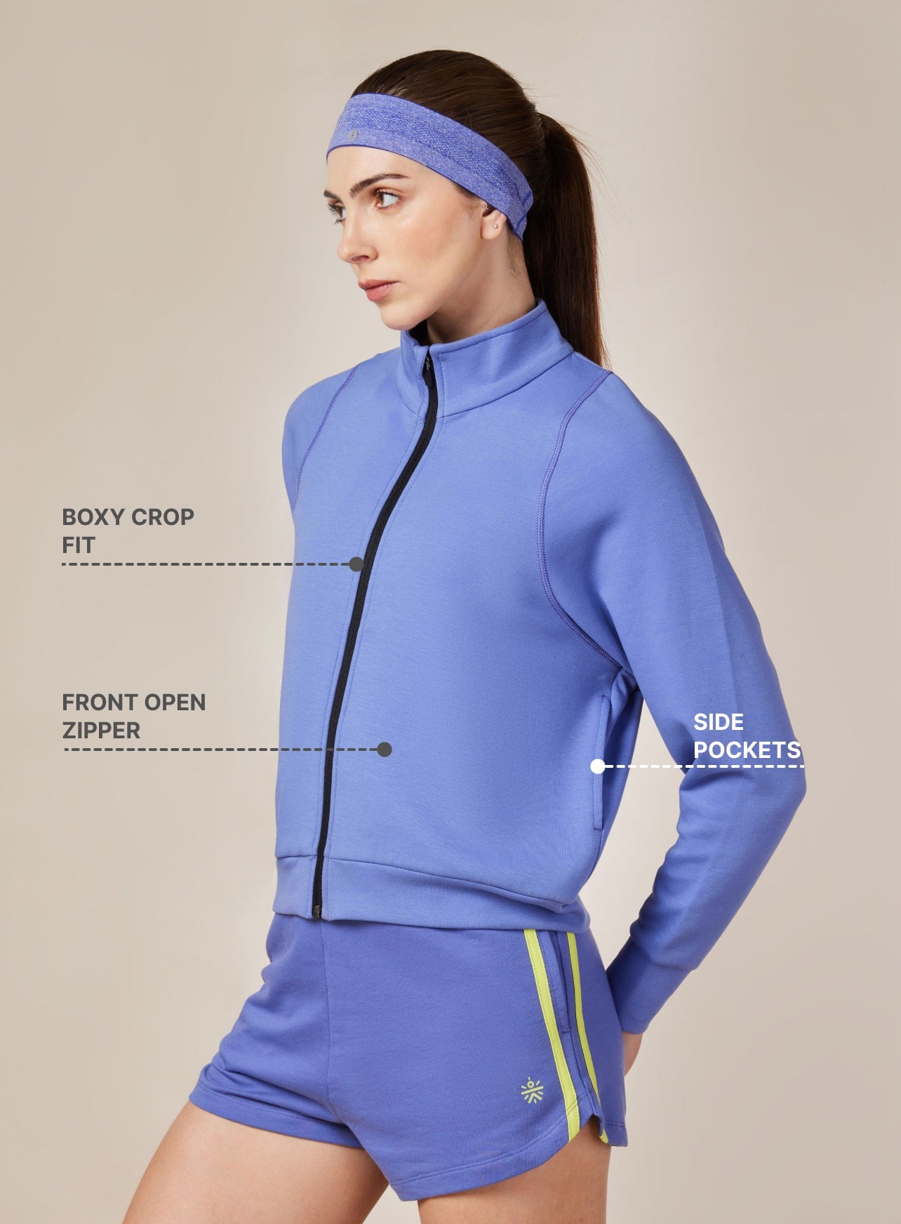 Women's Purple Training Champion Jacket