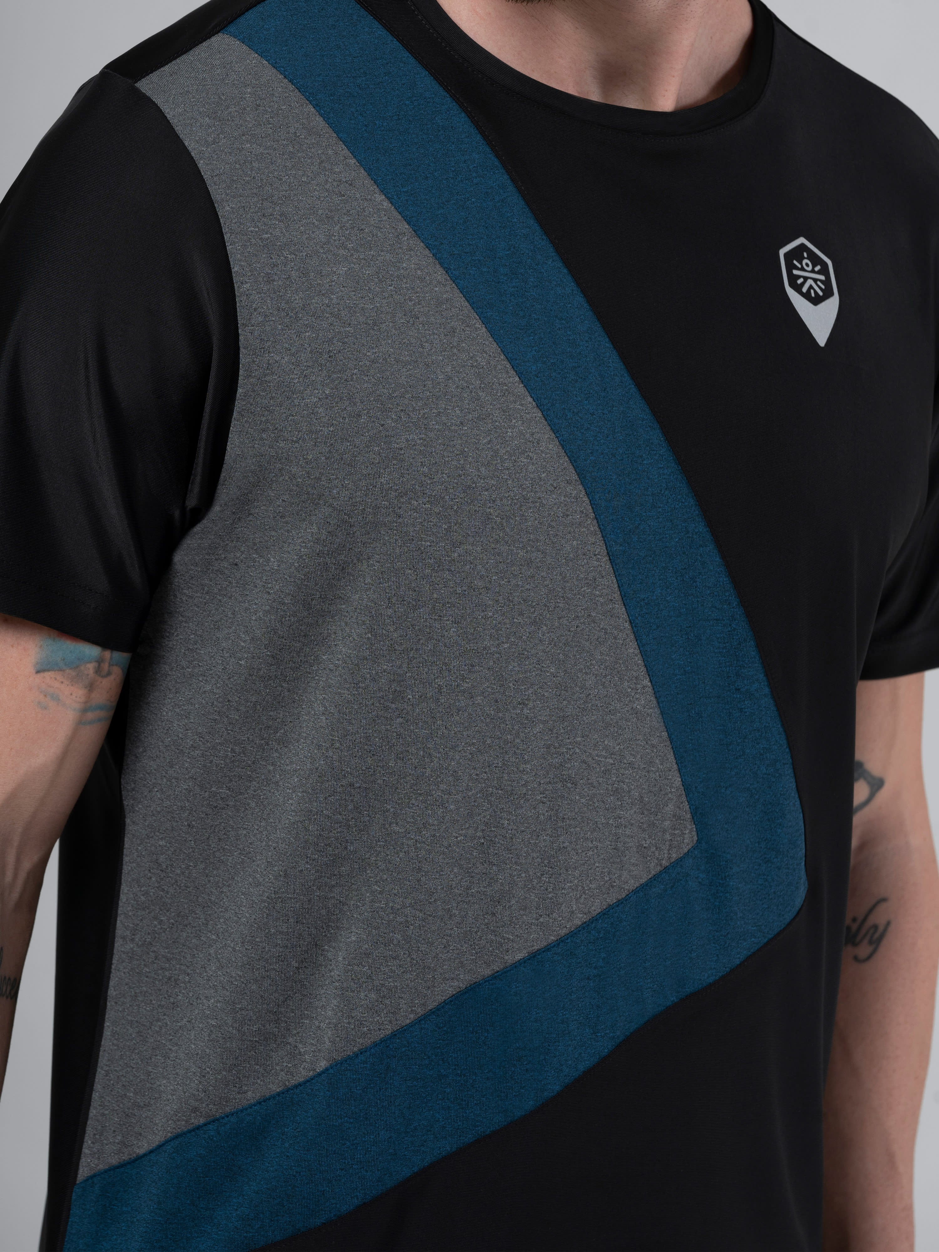 FAB Men's Colourblock Workout T-shirt