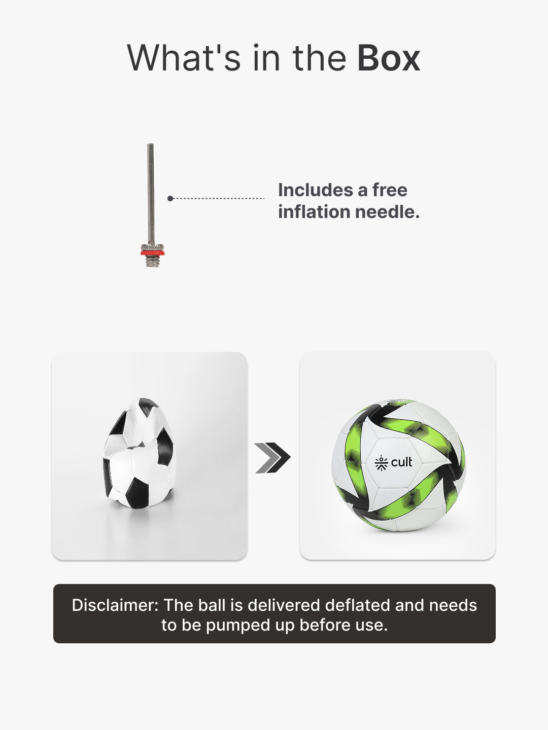 cult Football MS Xtreme Green 32P