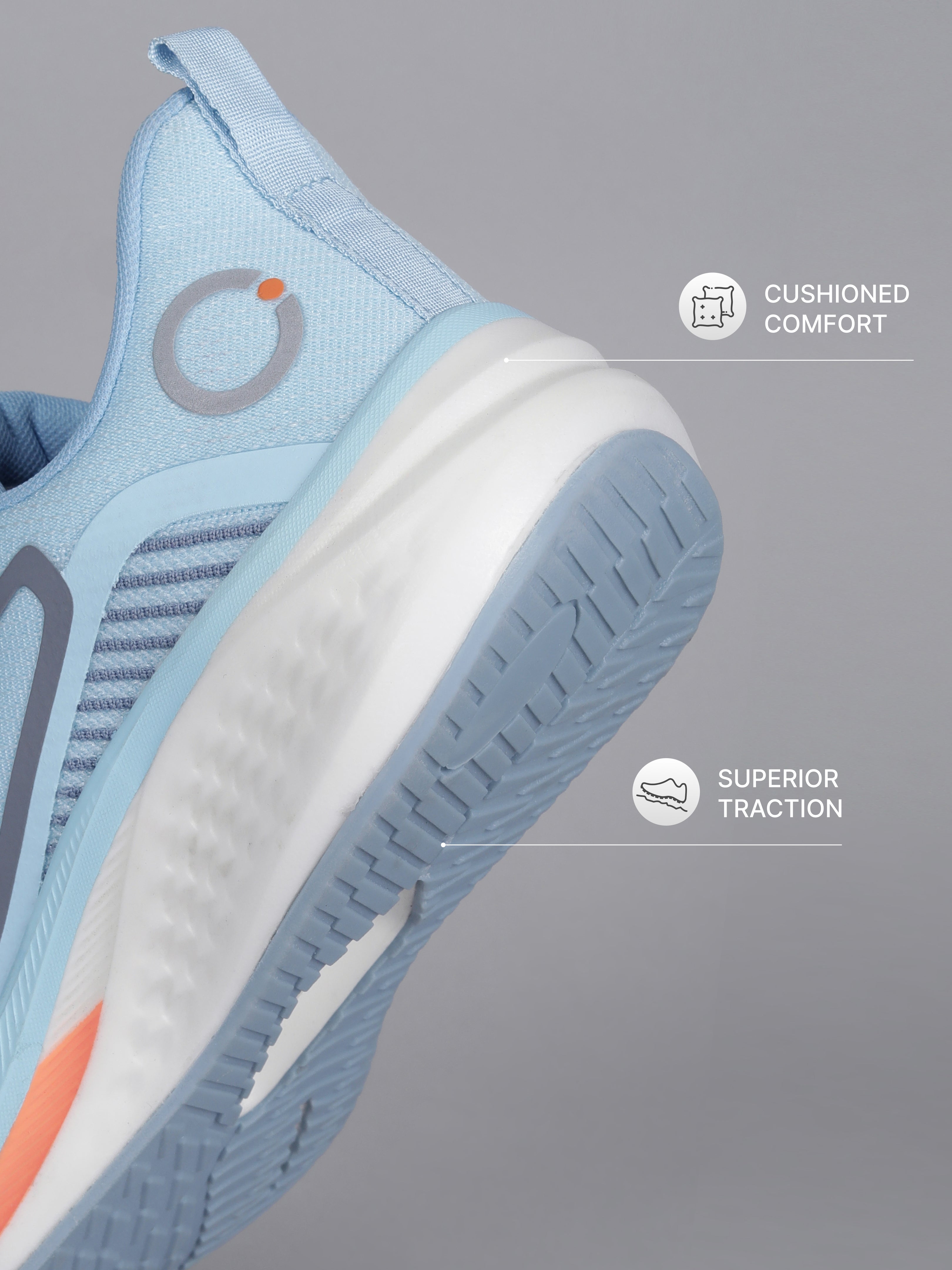 Cult Men's Stratus Running Shoes - Ice Blue