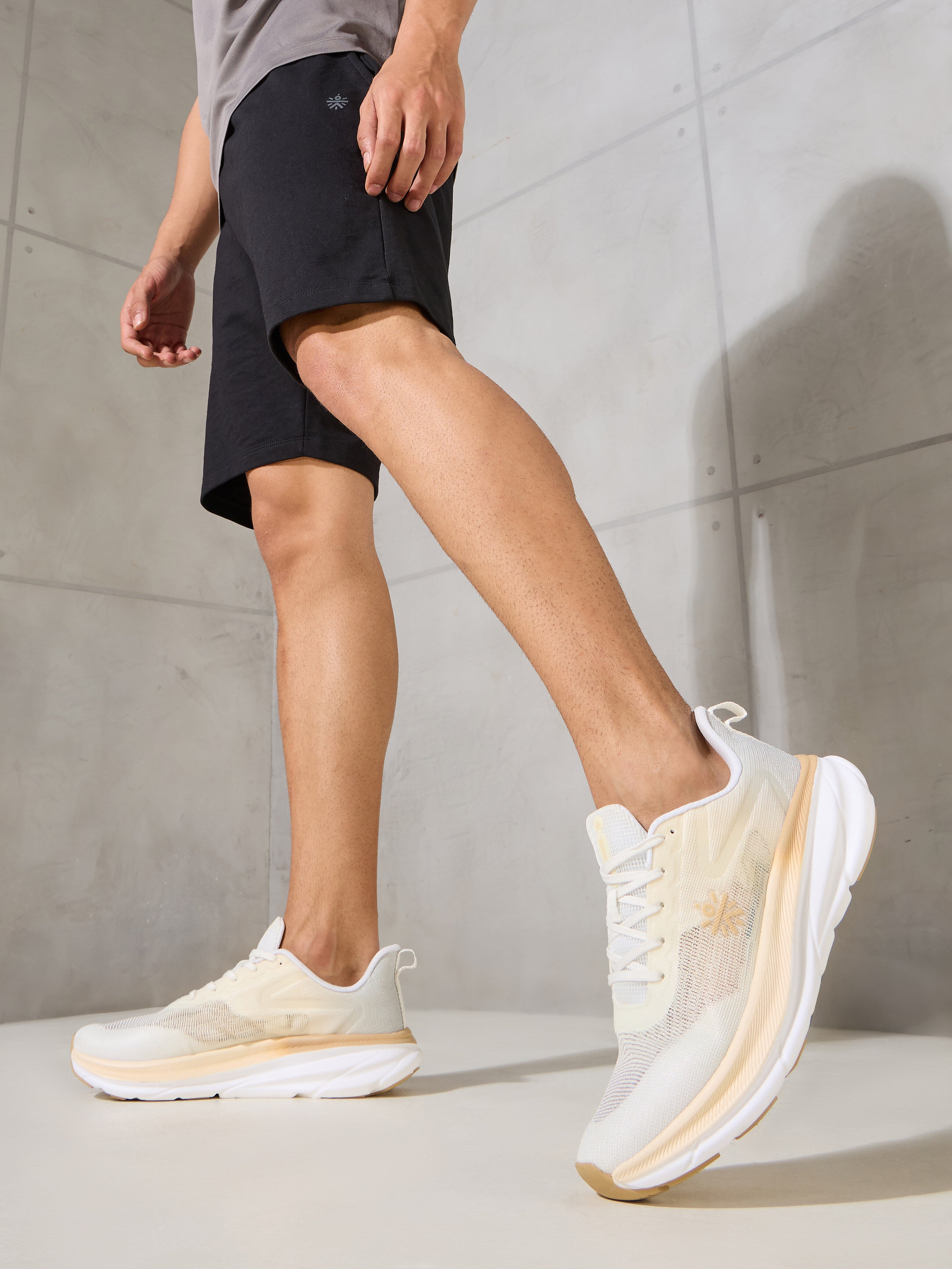 cult Unisex Nebula Running Shoes - Beige