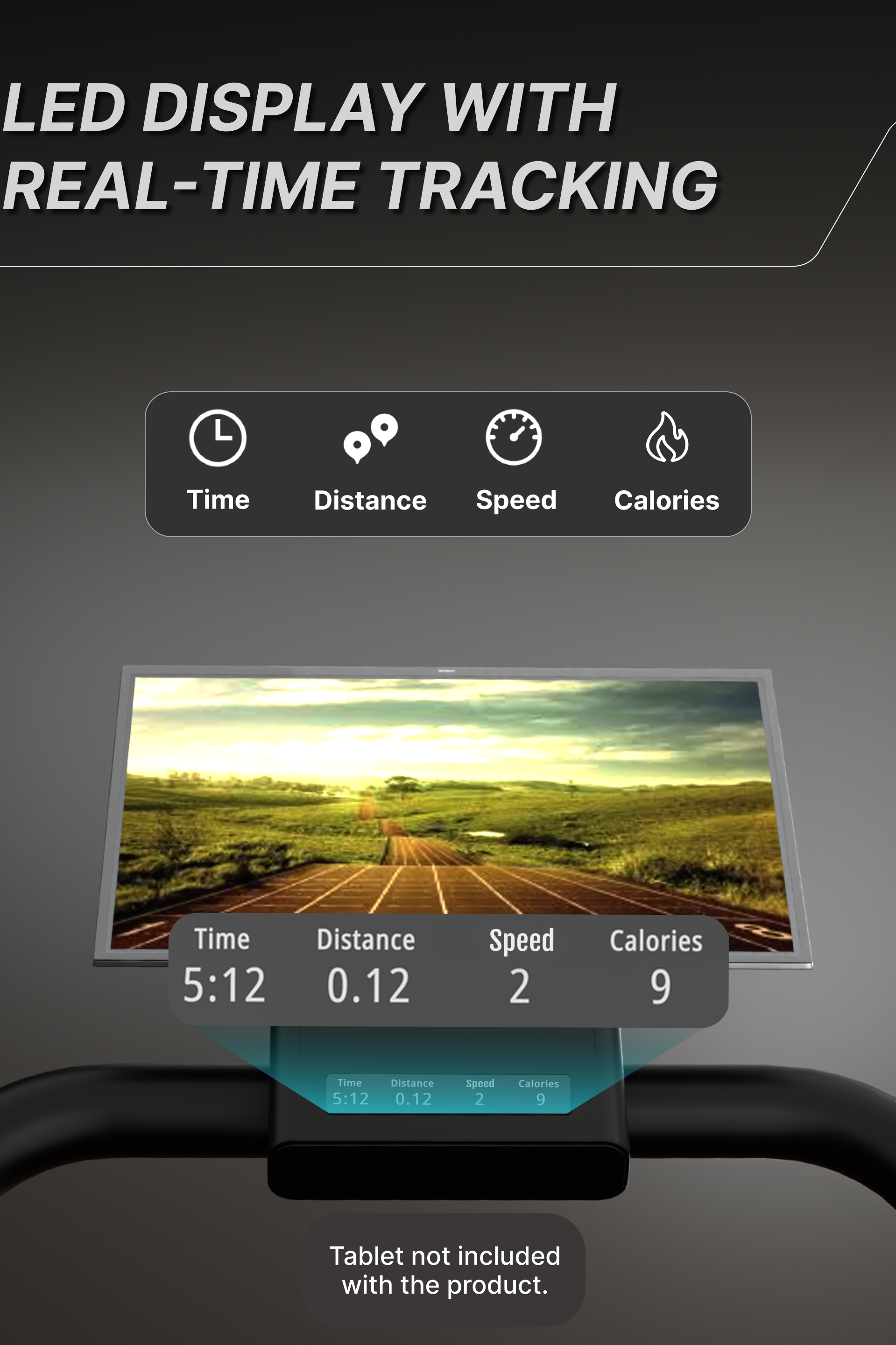 Cult Ever Climb Climber Machine | 150 kg Max Weight | 8-Level Magnetic Resistance | 3-Level Incline & Pedal Inclination | Foldable with Wheels | LED Display & Tablet Holder | Ideal for Home use