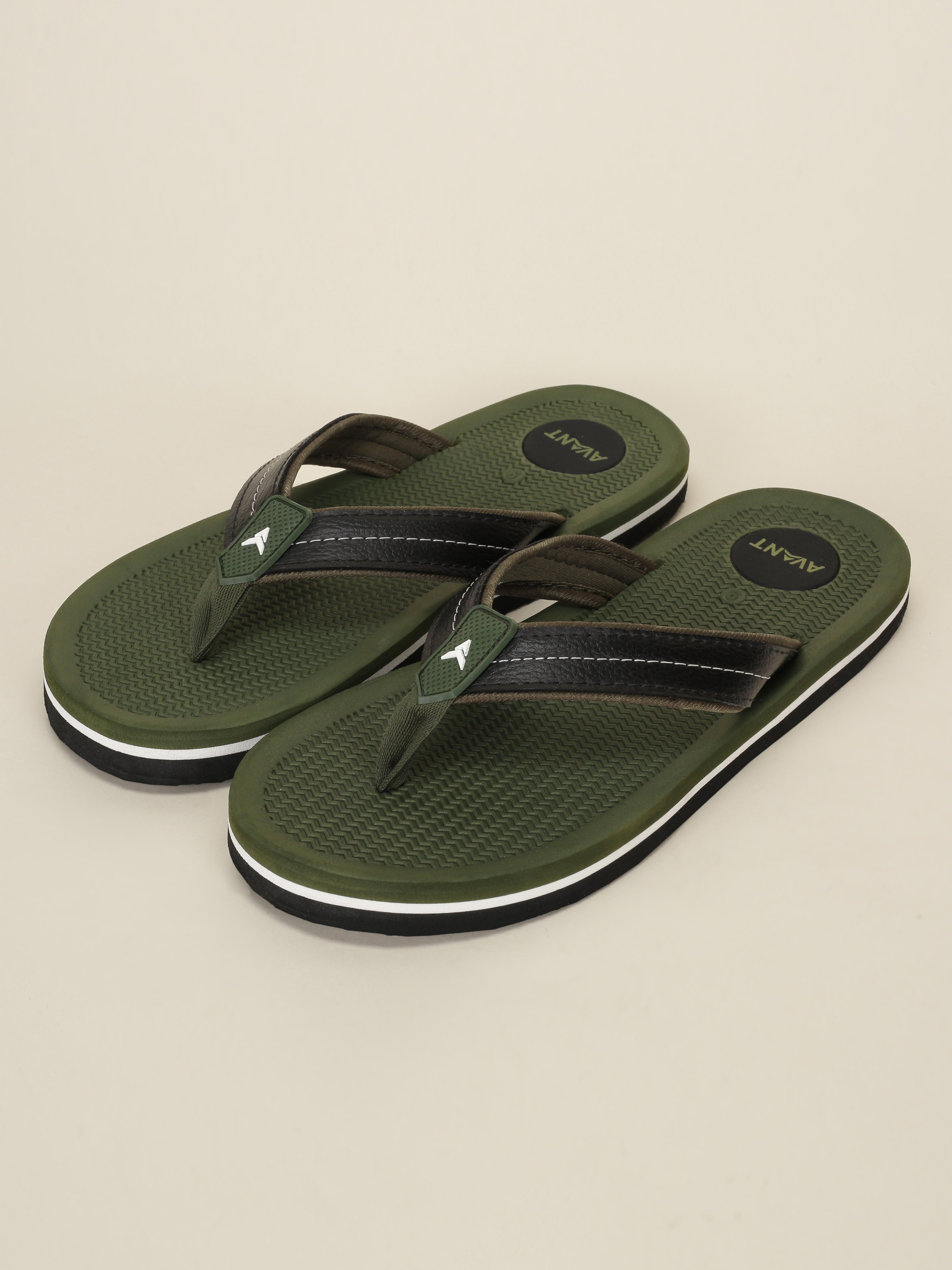 Avant Men's ComfortWalk Flip Flops - Green