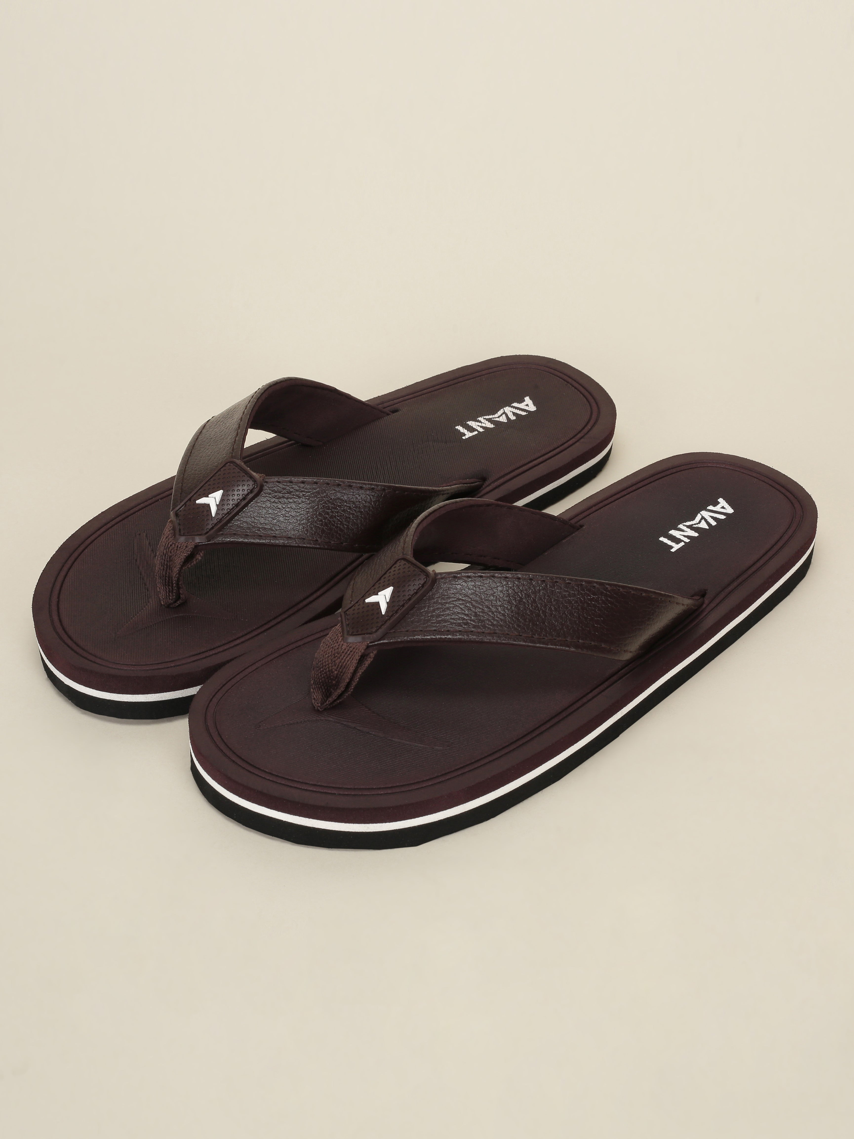 Avant Men's DailyStep Flip Flops - Brown