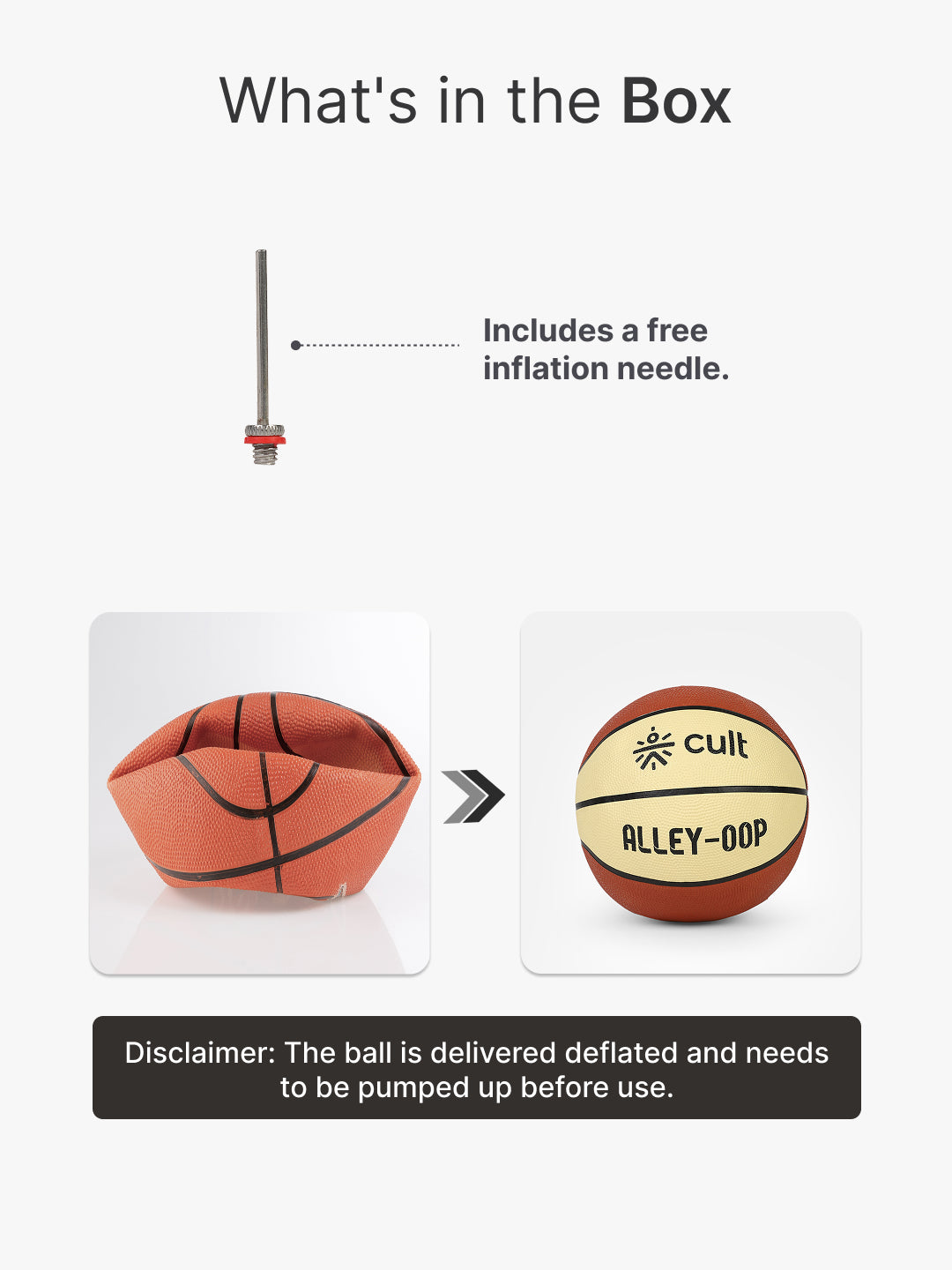 cult Basketball Alley-OOP Brown Cream Size 7