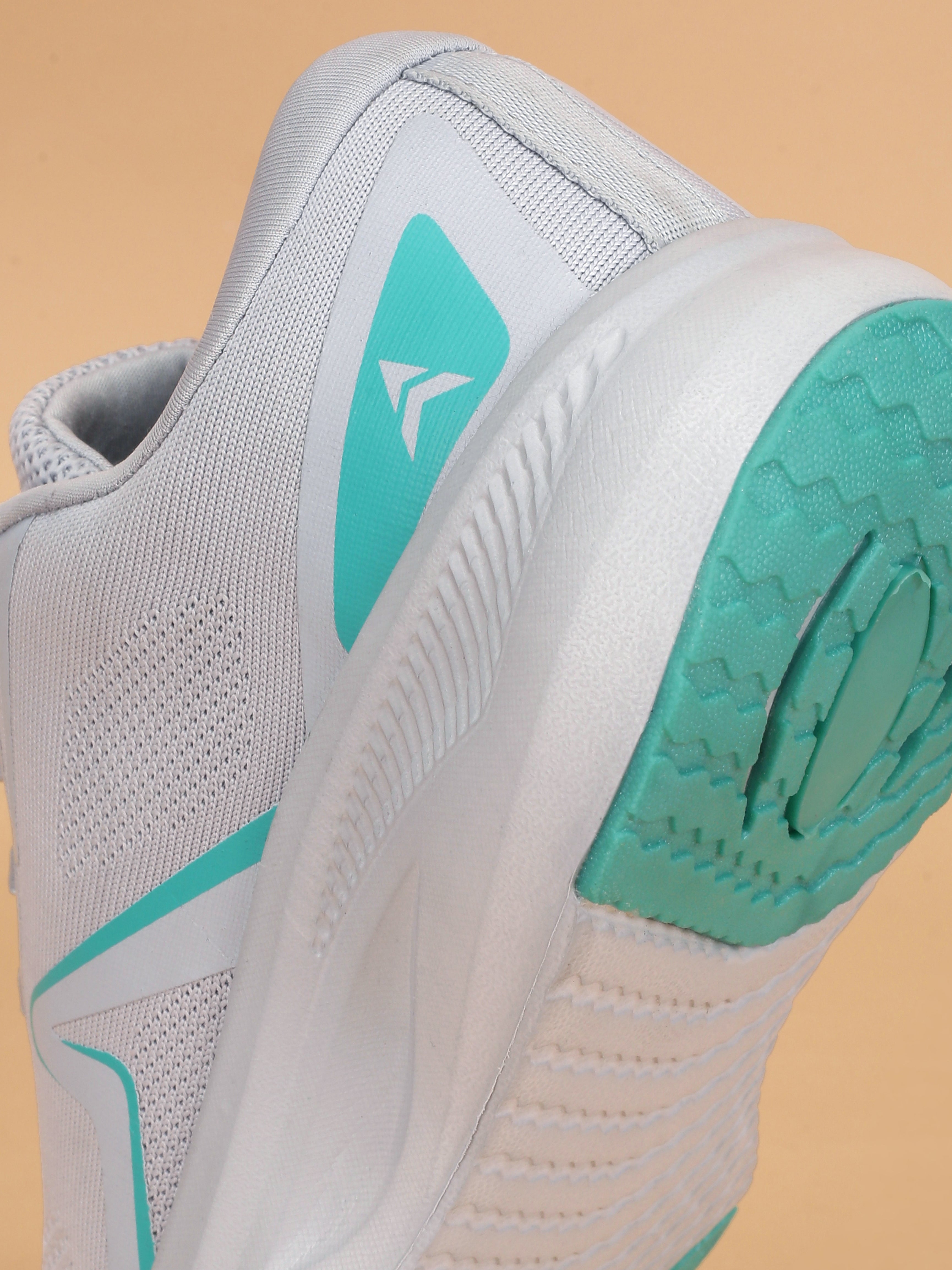 Avant Women's RunAir X1 Running Shoes - L.Grey/Sea Green