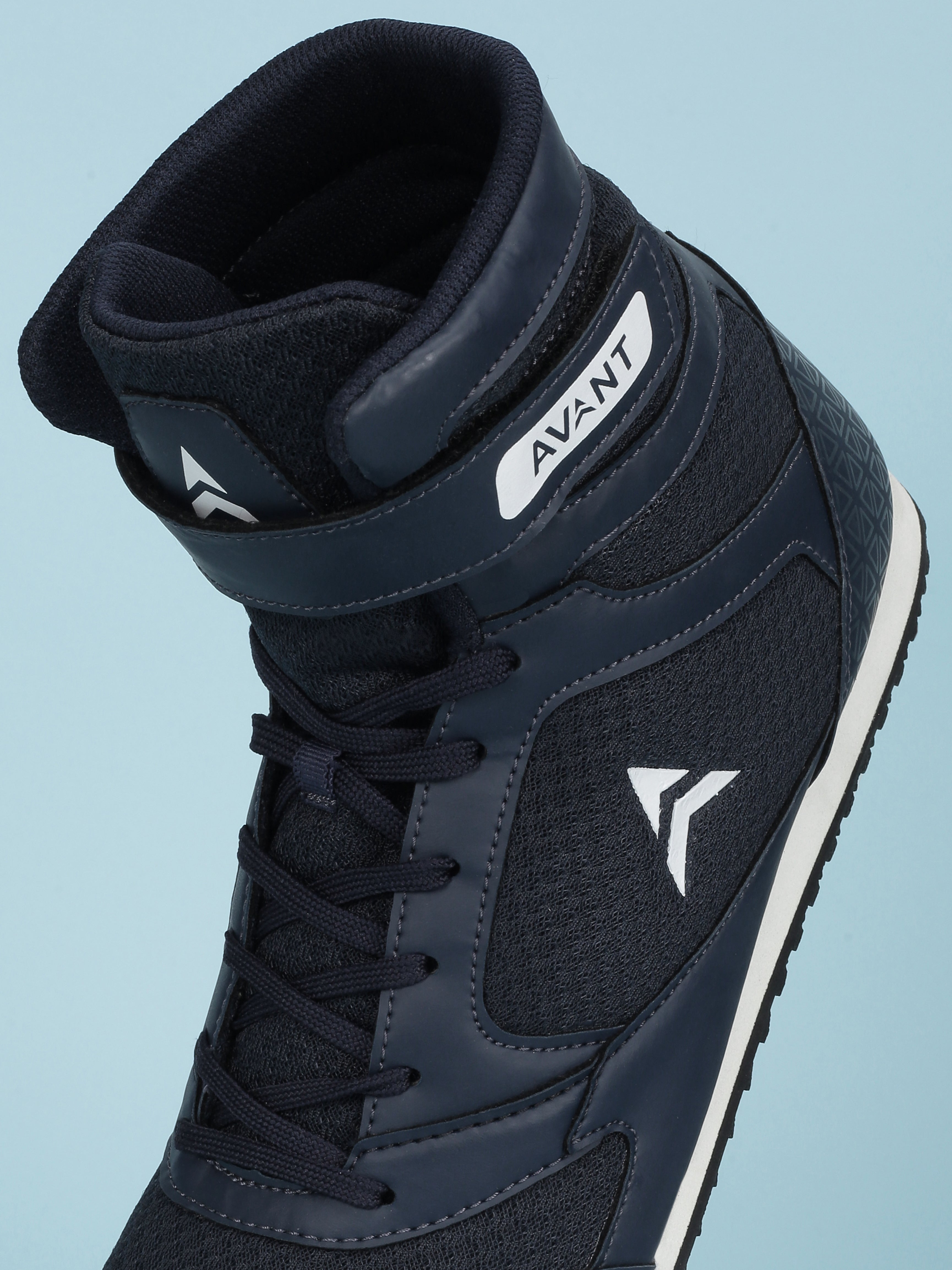 Avant Men's Uppercut Boxing Shoes - Navy Blue