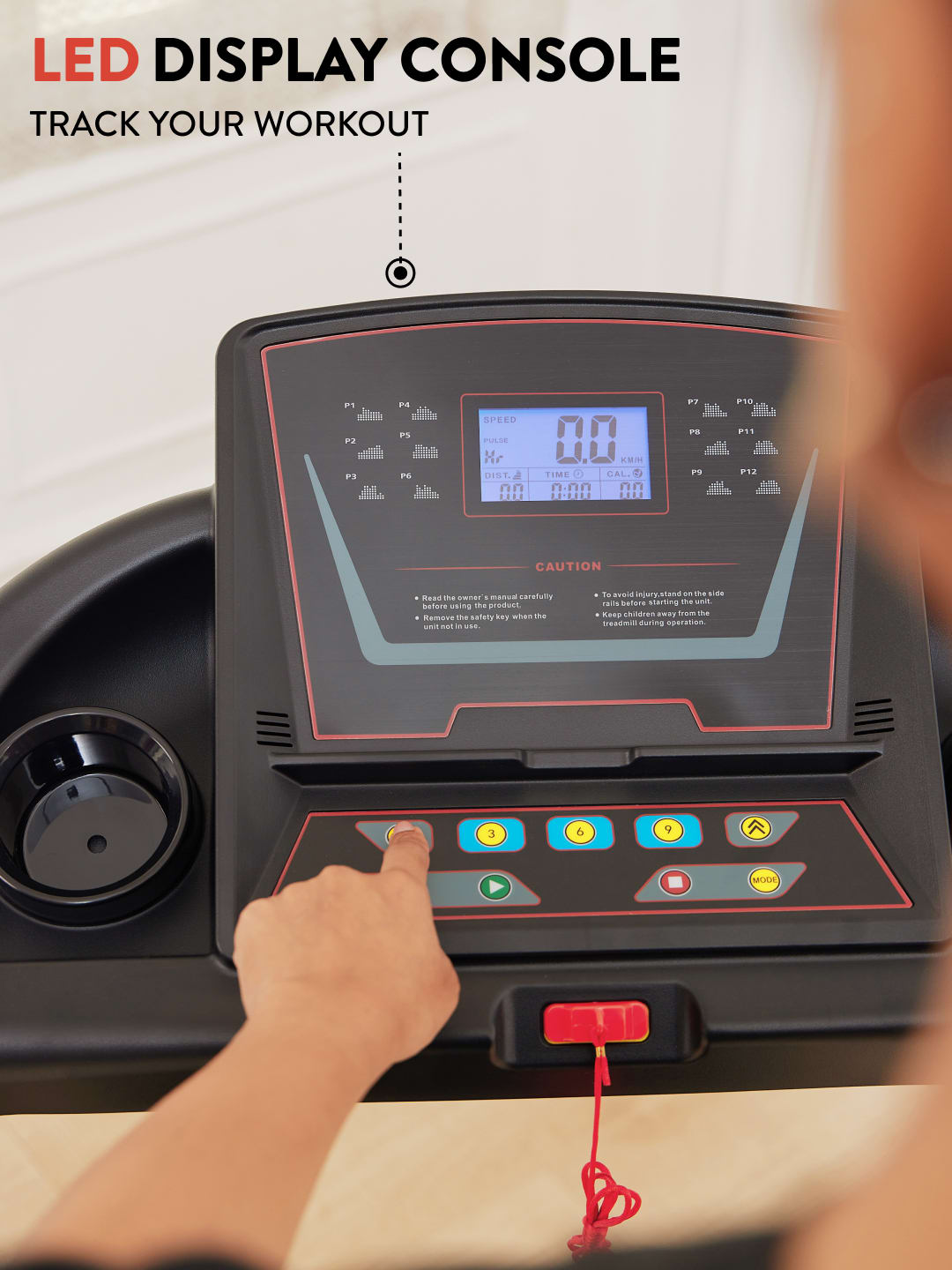 FT98V (2 HP Peak, Manual Incline) Treadmill (with 6 Months extended warranty)