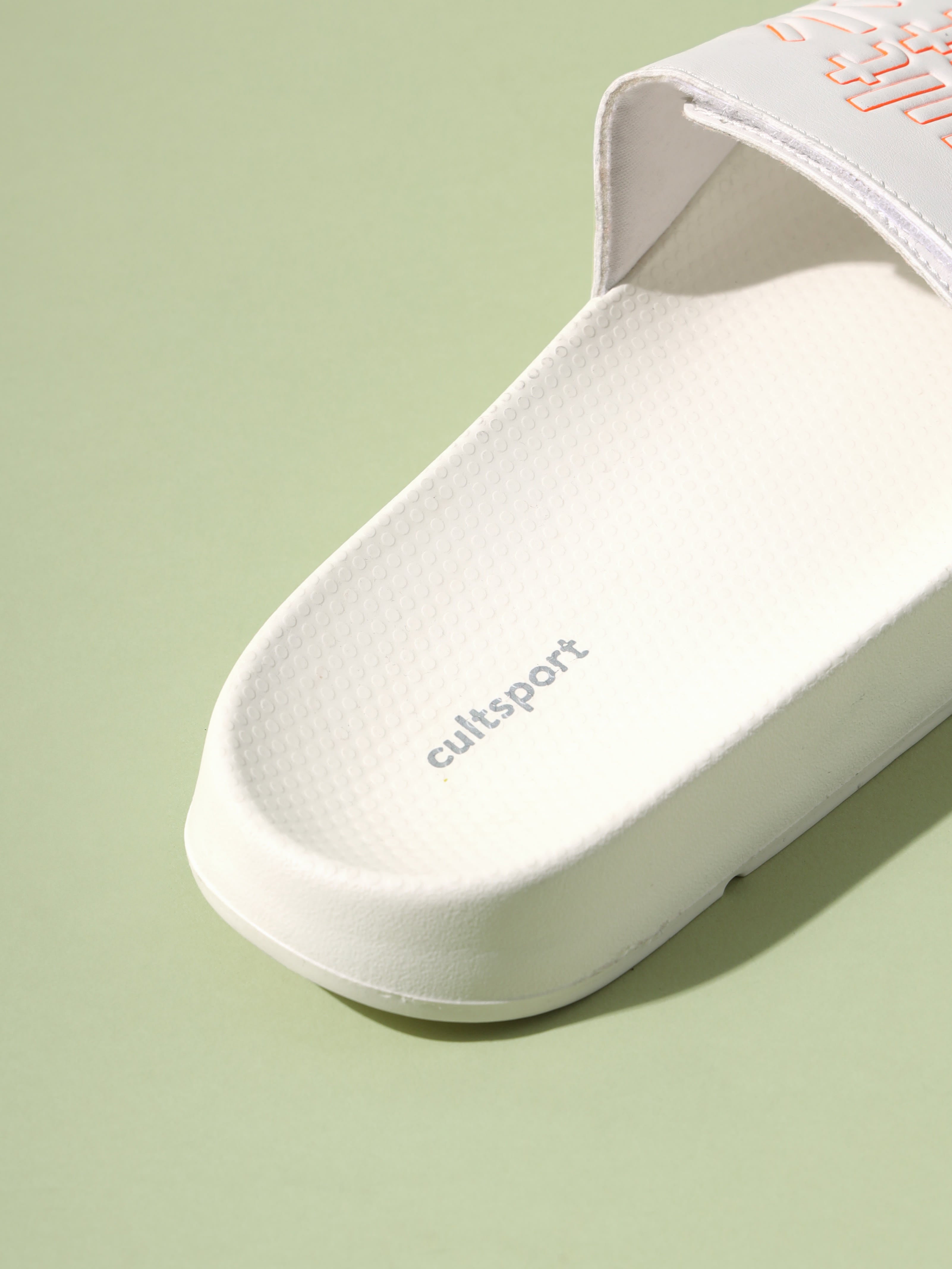 cult Glissade White Men Slides