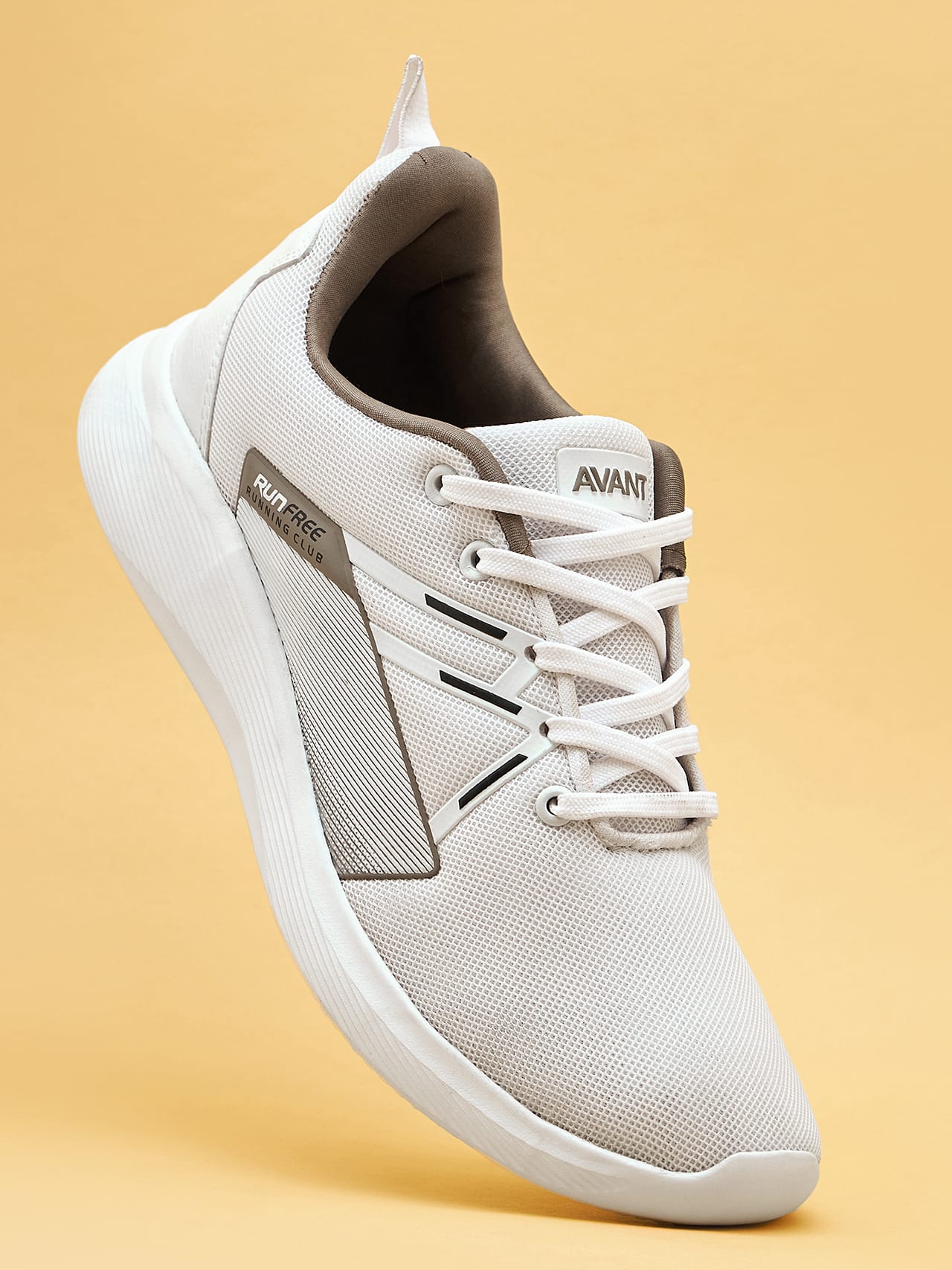 Avant Men's Ultra Running shoes- Beige