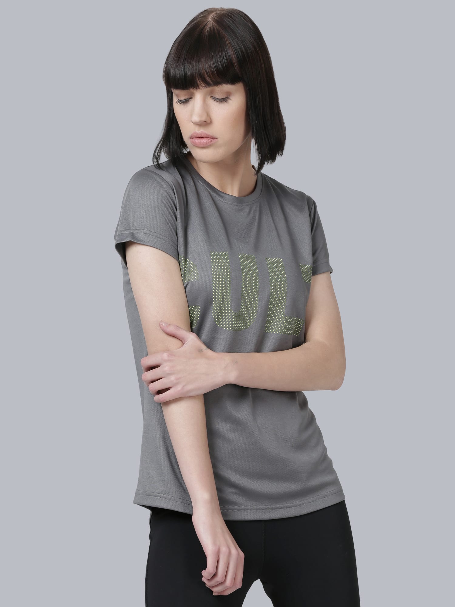 Cult Tribe Grey Running Tee