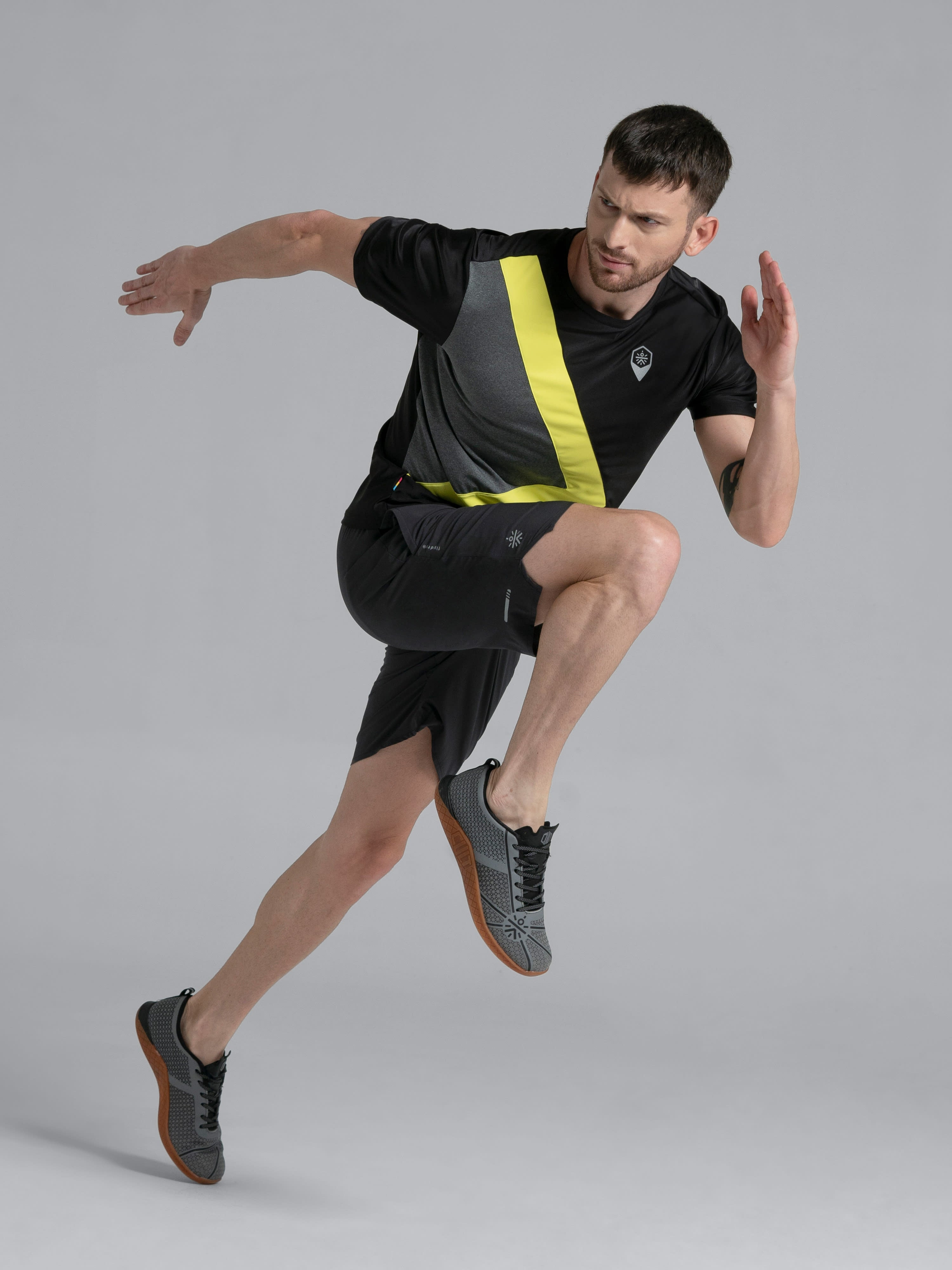 FAB Men's Colourblock Workout T-shirt