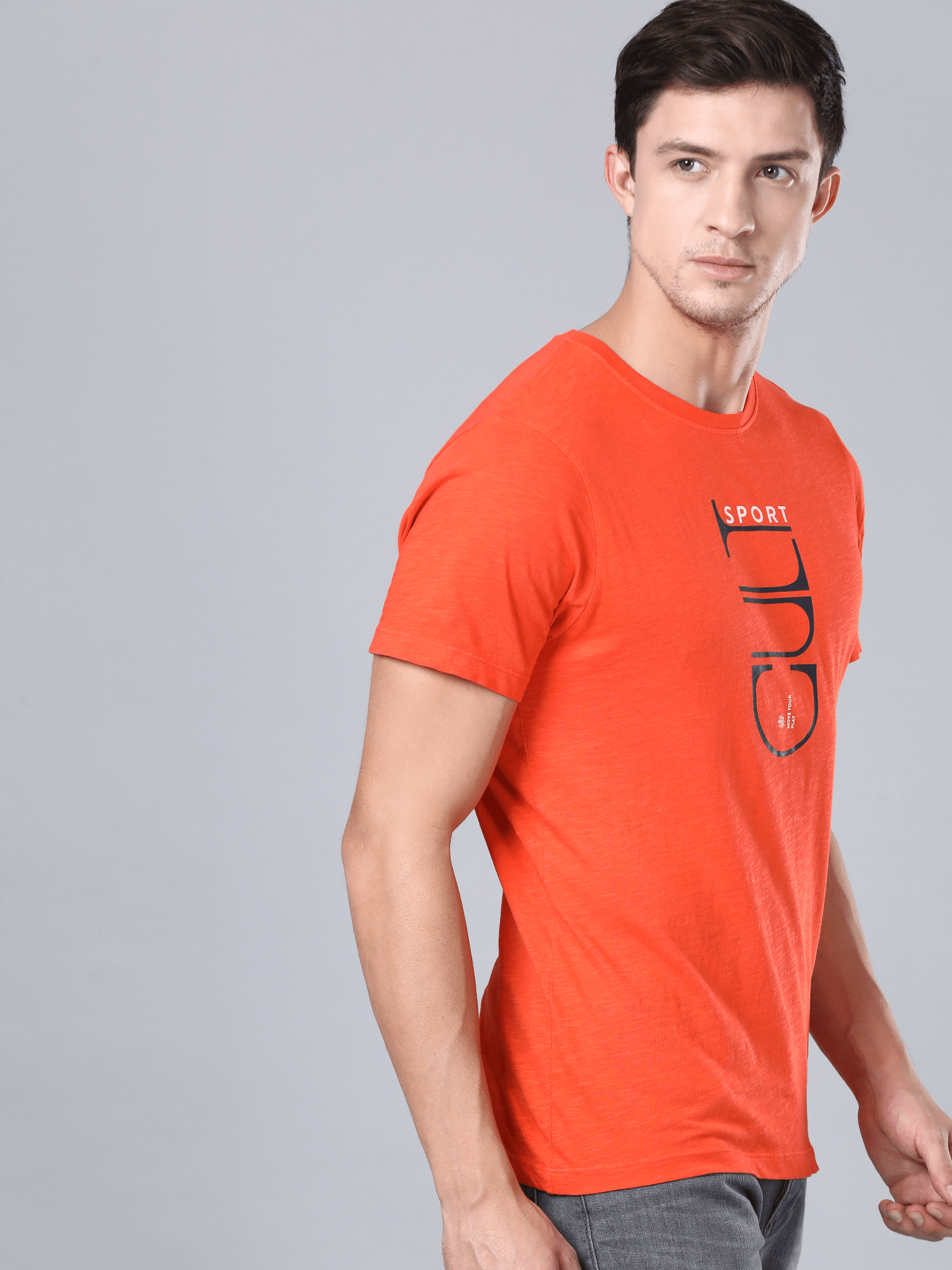 Everyday Mark Orange Casual Tee