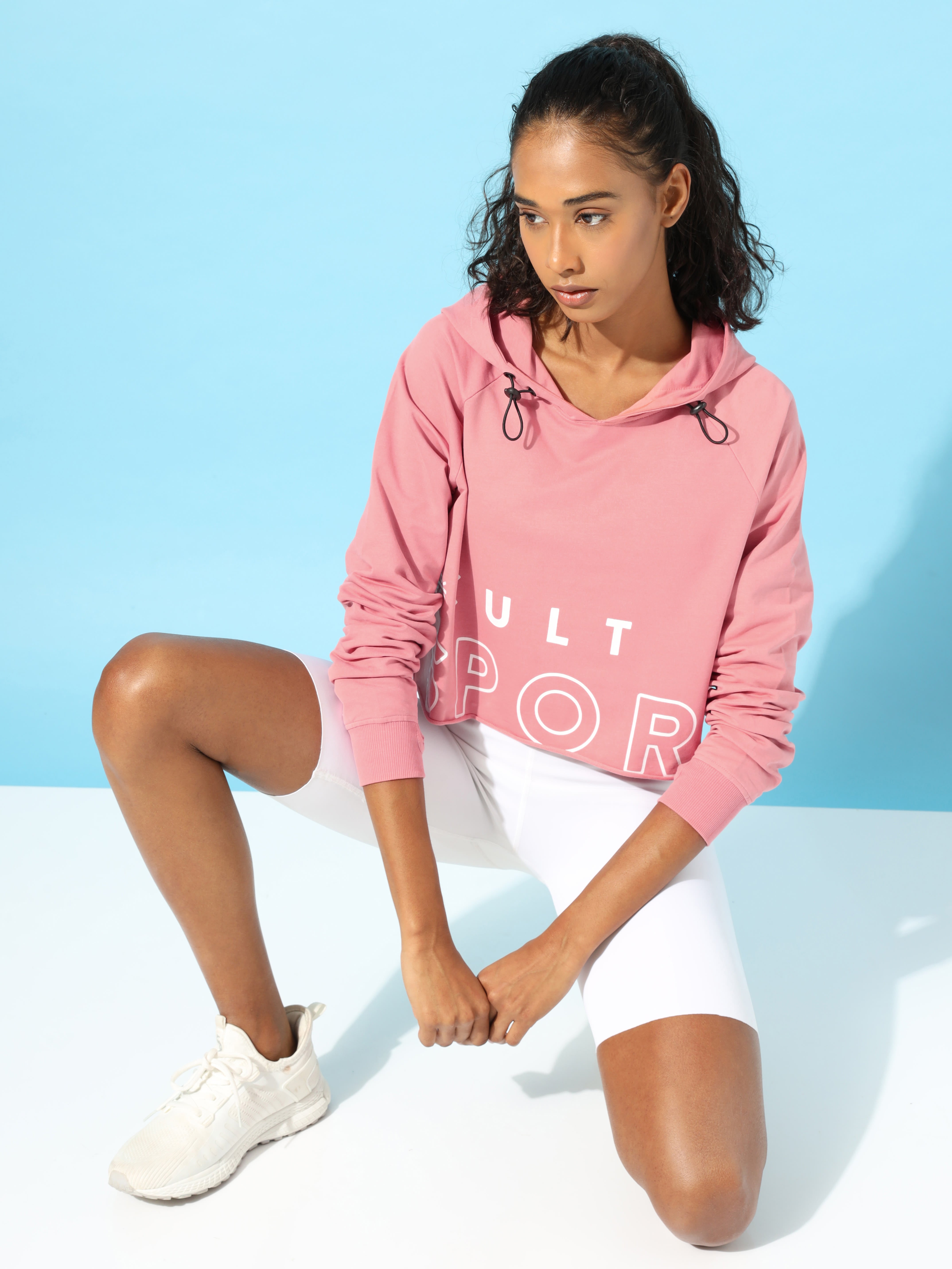 LAYR Crop Sweatshirt