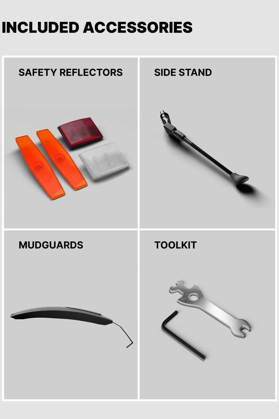 Urban Terrain Comet Pro 26T Single Speed Steel Mountain Bike with Front Suspension & Dual Disc Brakes (Black)