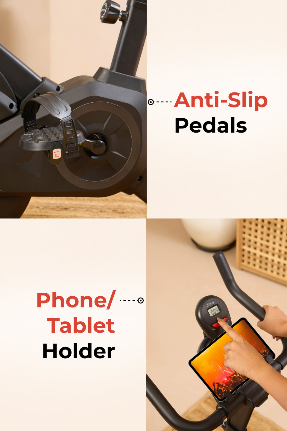 FK7002 Spinbike | 6kg Flywheel | Max Weight: 120Kg | Black (6 months warranty + 6 months extended warranty)