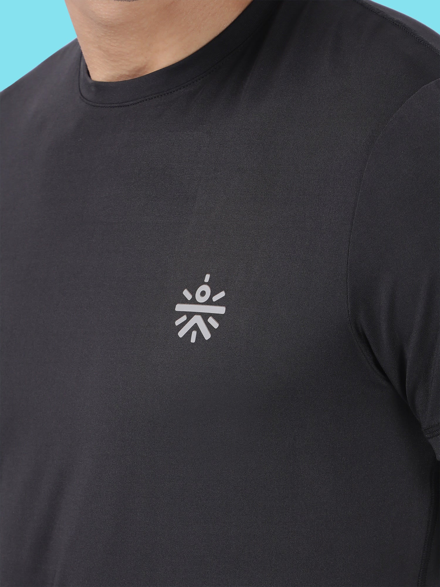 Vital Train Hard Black Tee