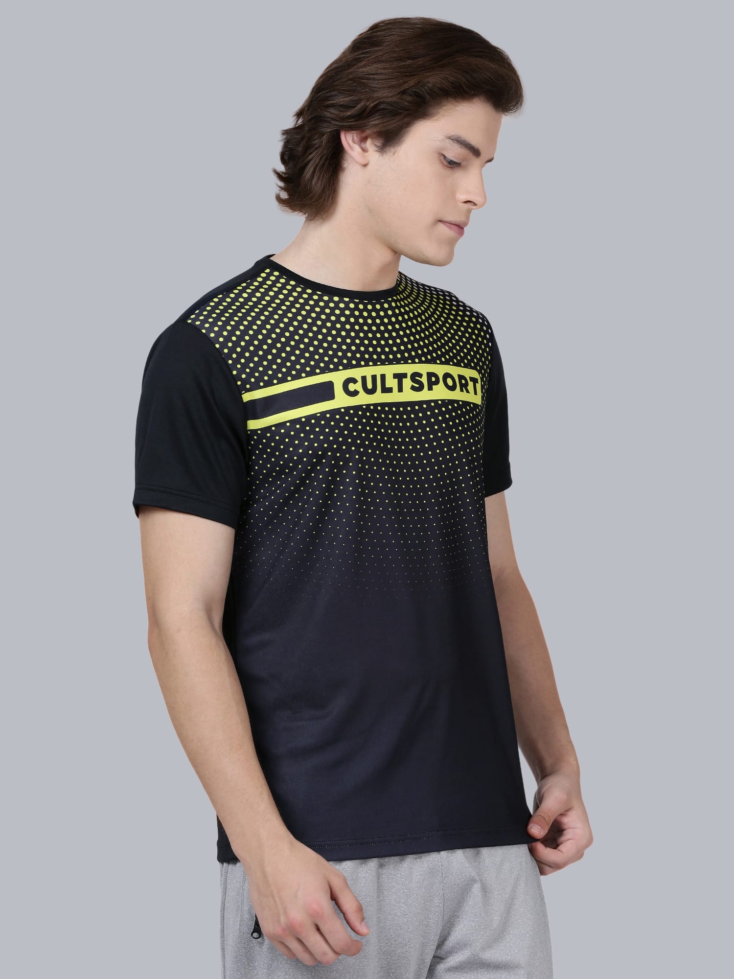 Dugout Spot Black Relaxed Tee