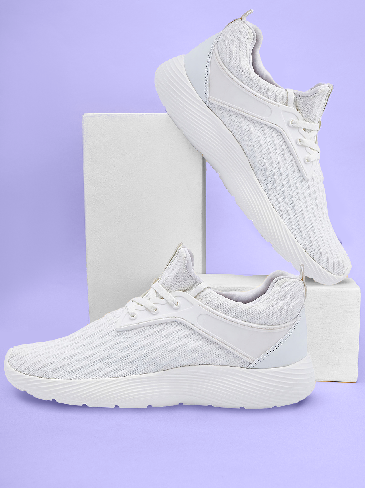 Avant Men's FeatherLite Running and Walking Shoes- White