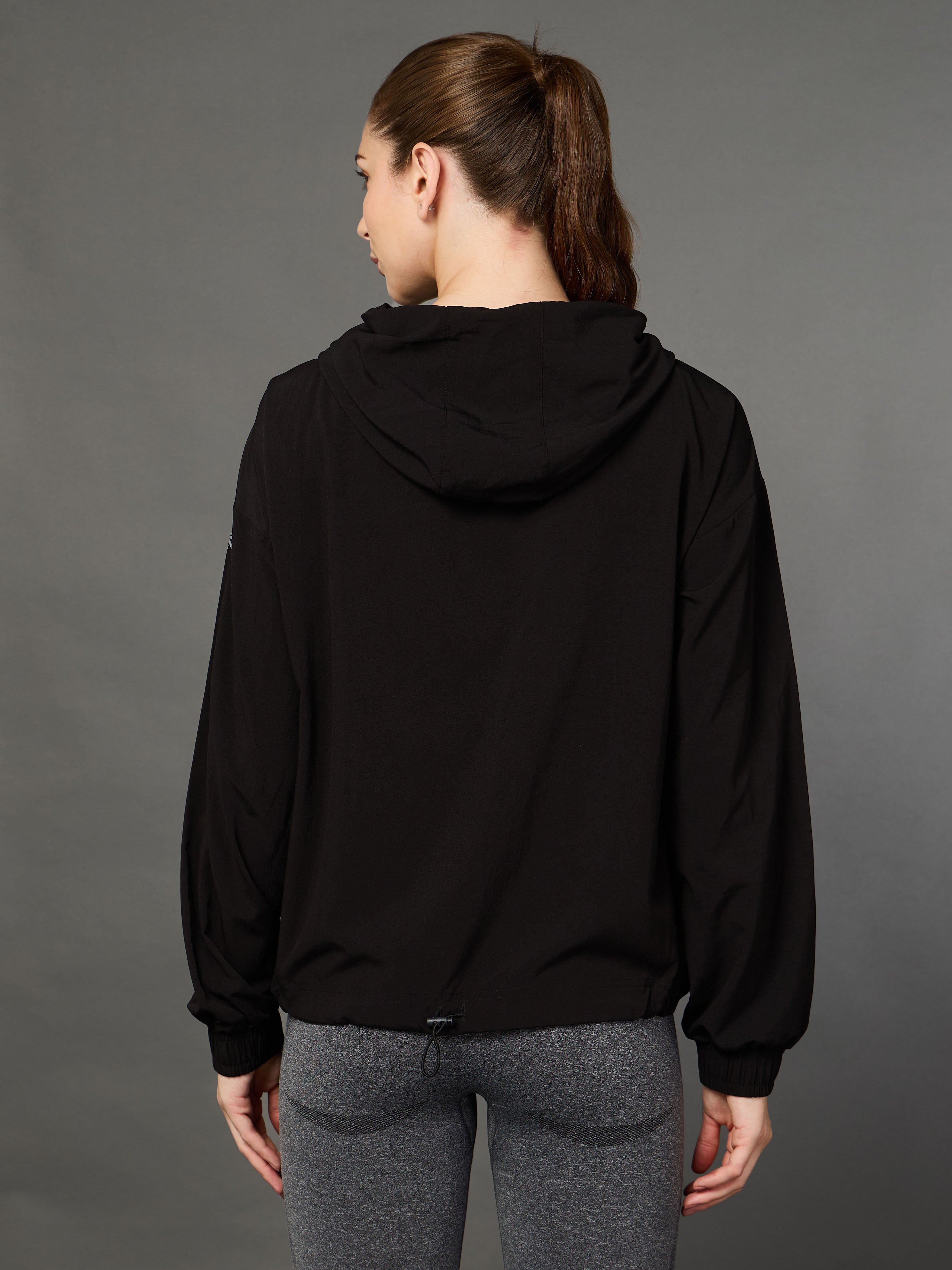 Black Wind Breaker Jacket