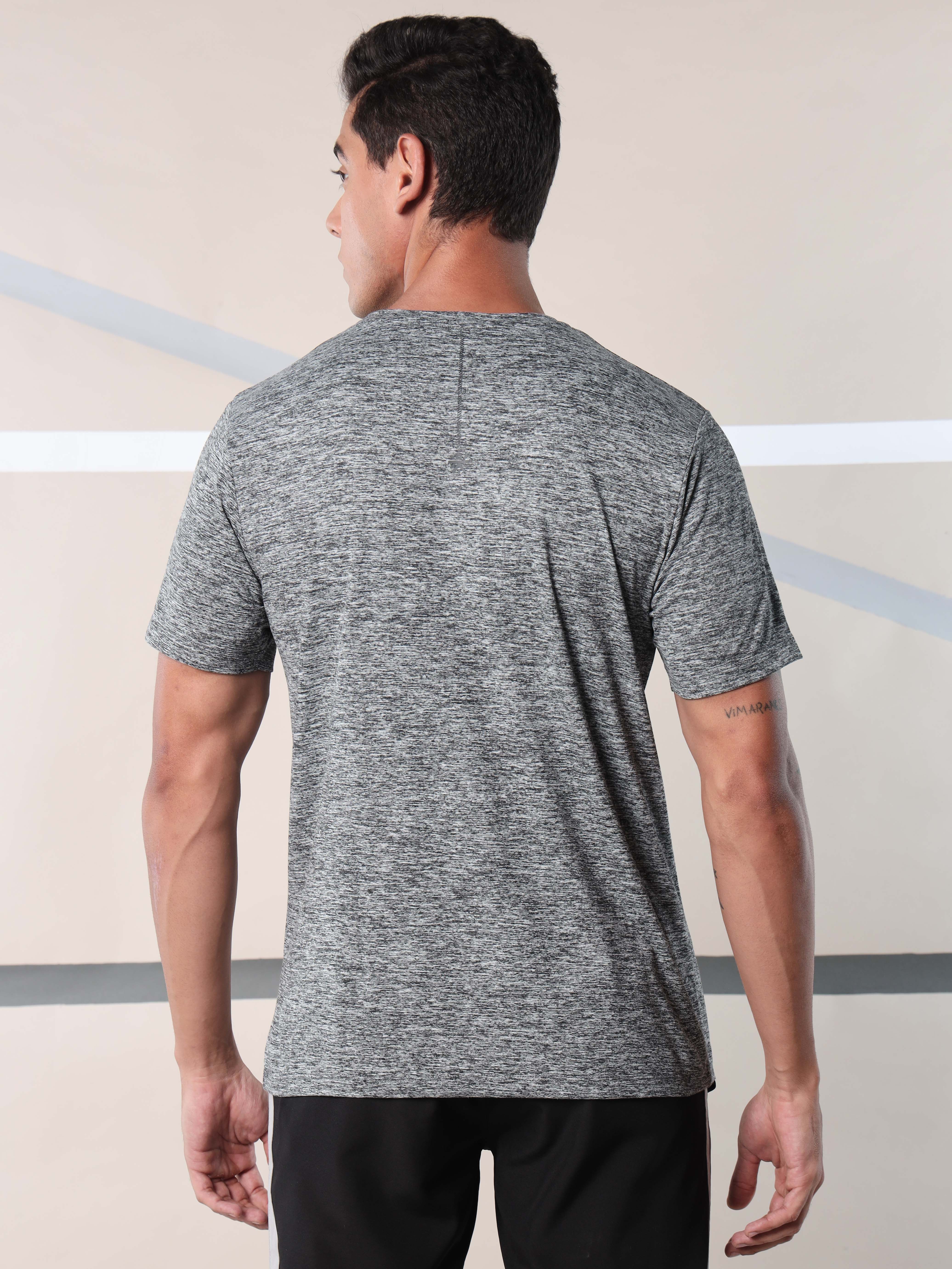 Men's Train All Day Black Comfortech T-shirt