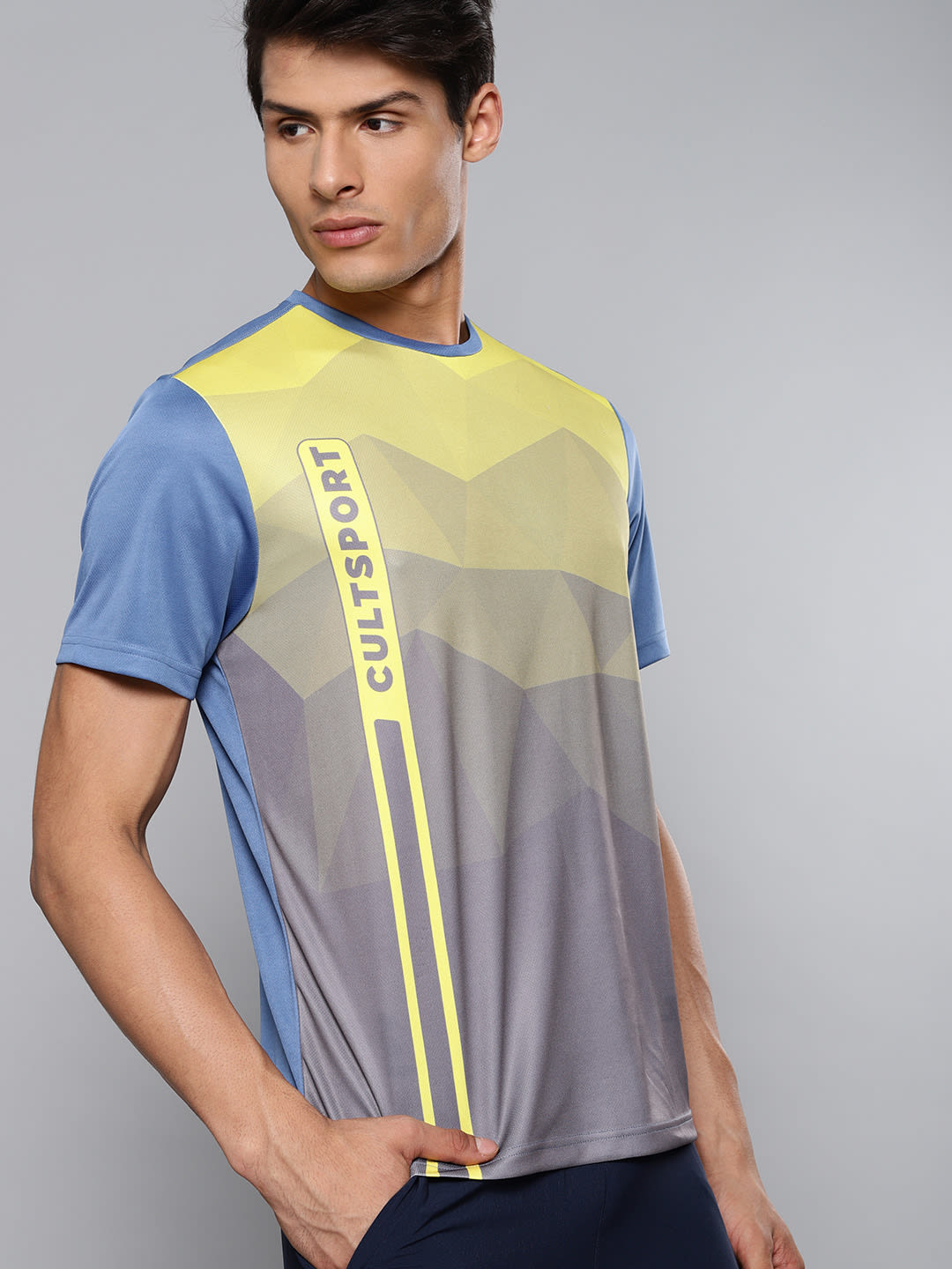 Dugout Prism Yellow Relaxed Tee
