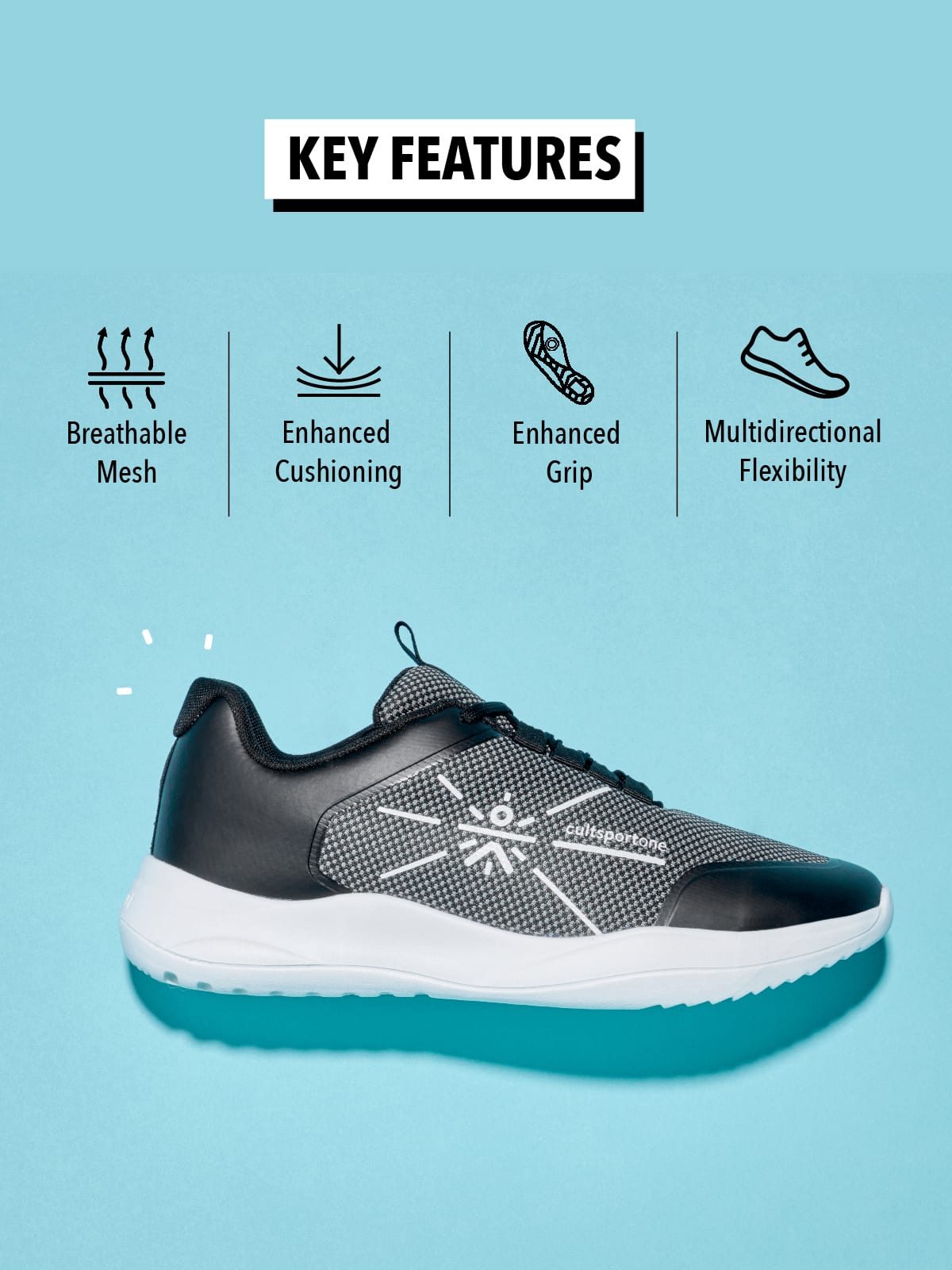 cult Dash Men Running Shoes