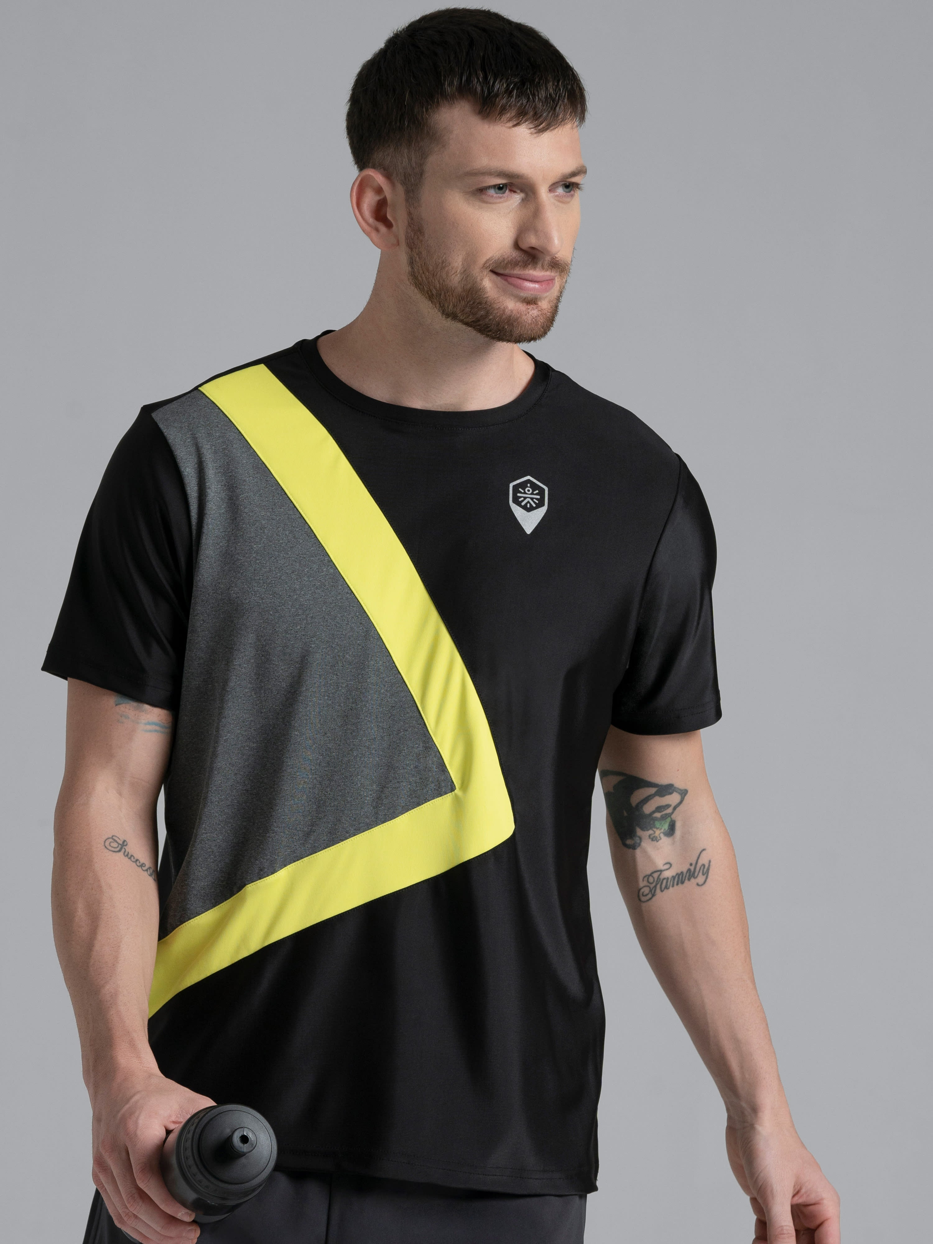FAB Men's Colourblock Workout T-shirt