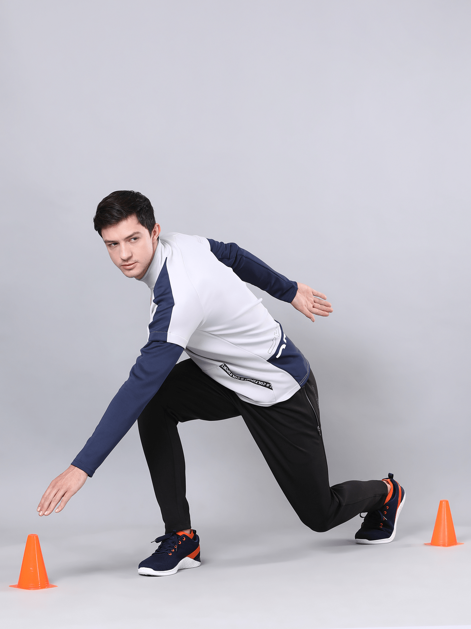 Blaze Navy and white Sweatshirt